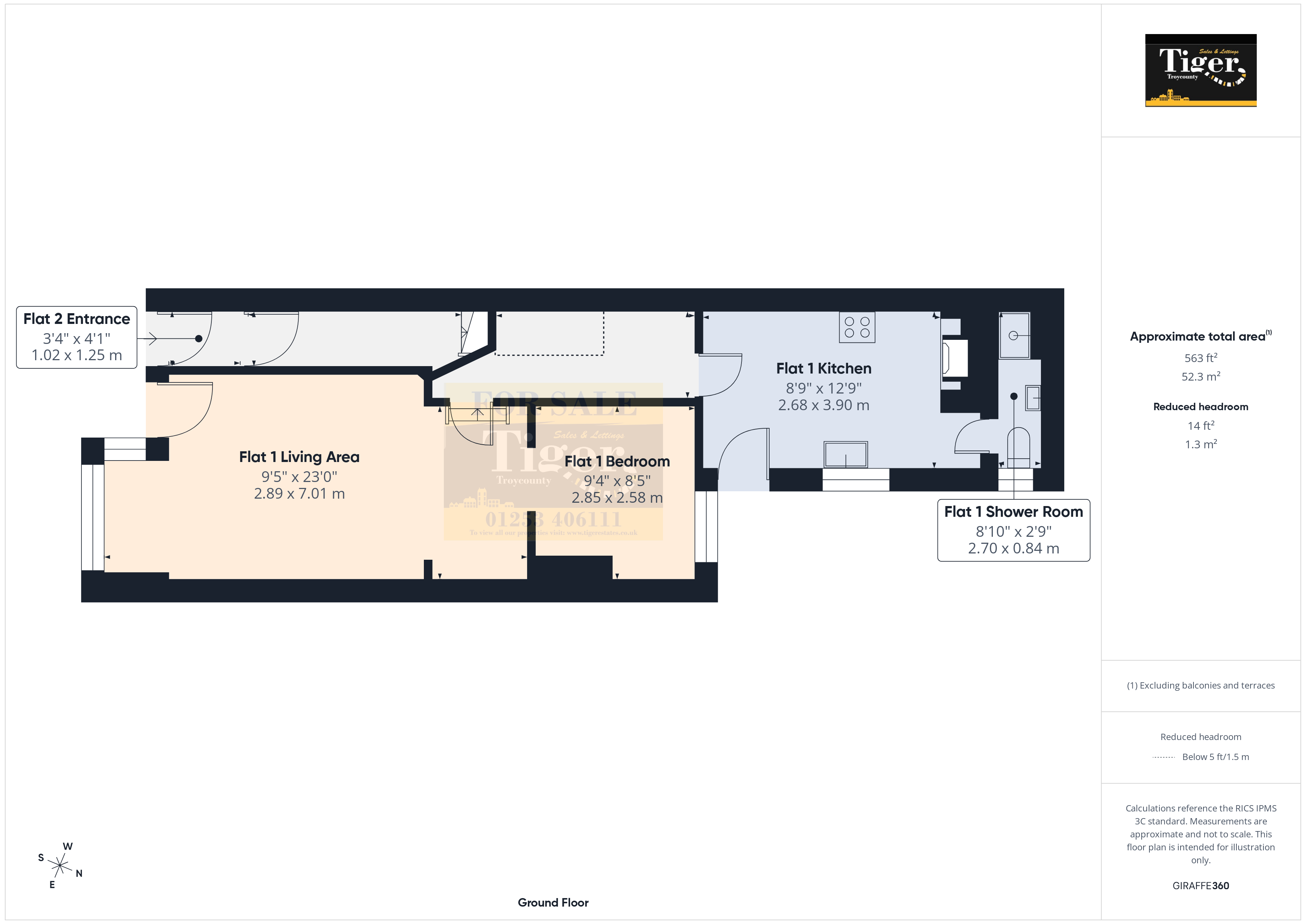 8, Caunce Street, Blackpool floorplan