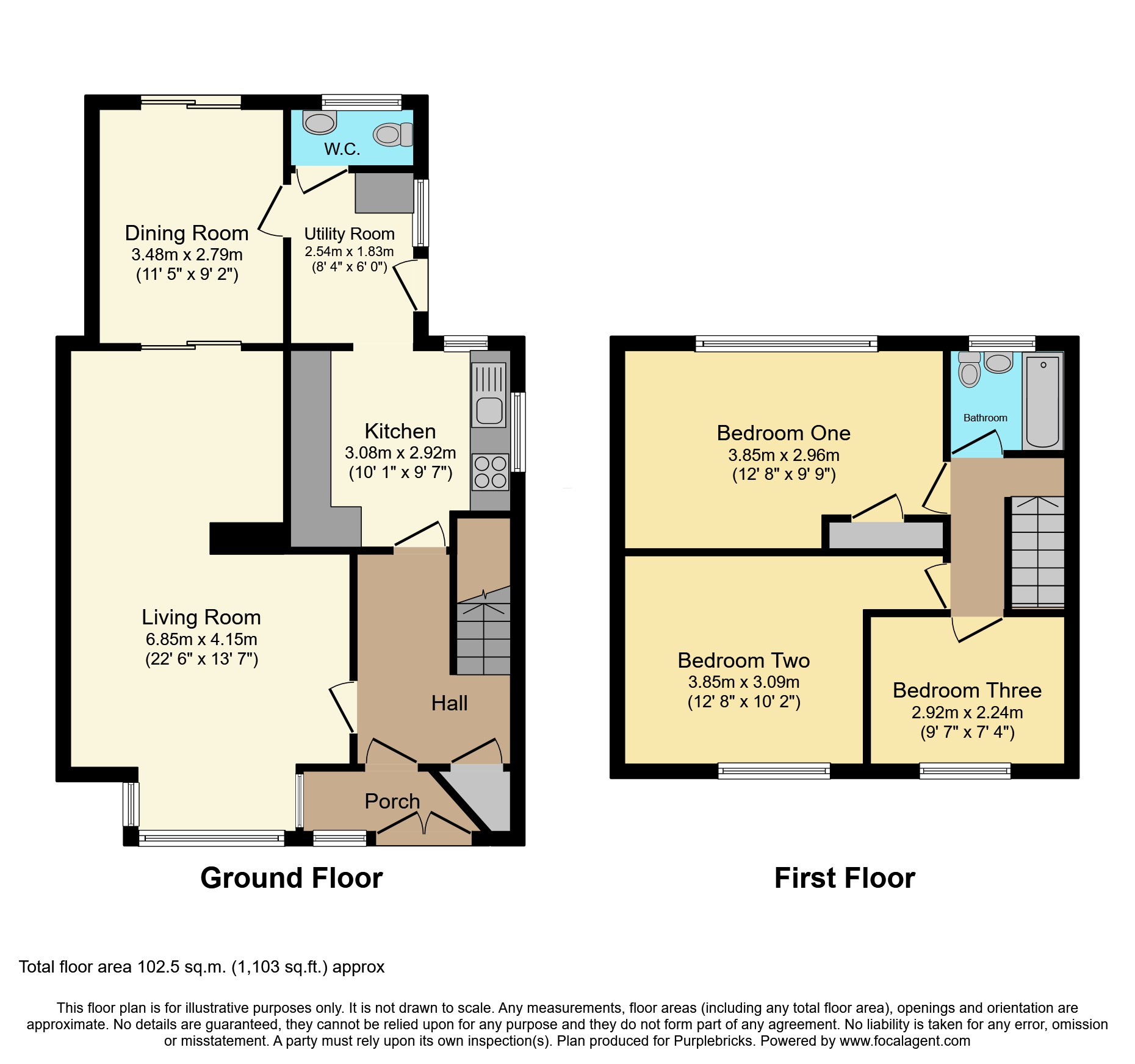 22, Mardale Avenue, Dunstable floorplan