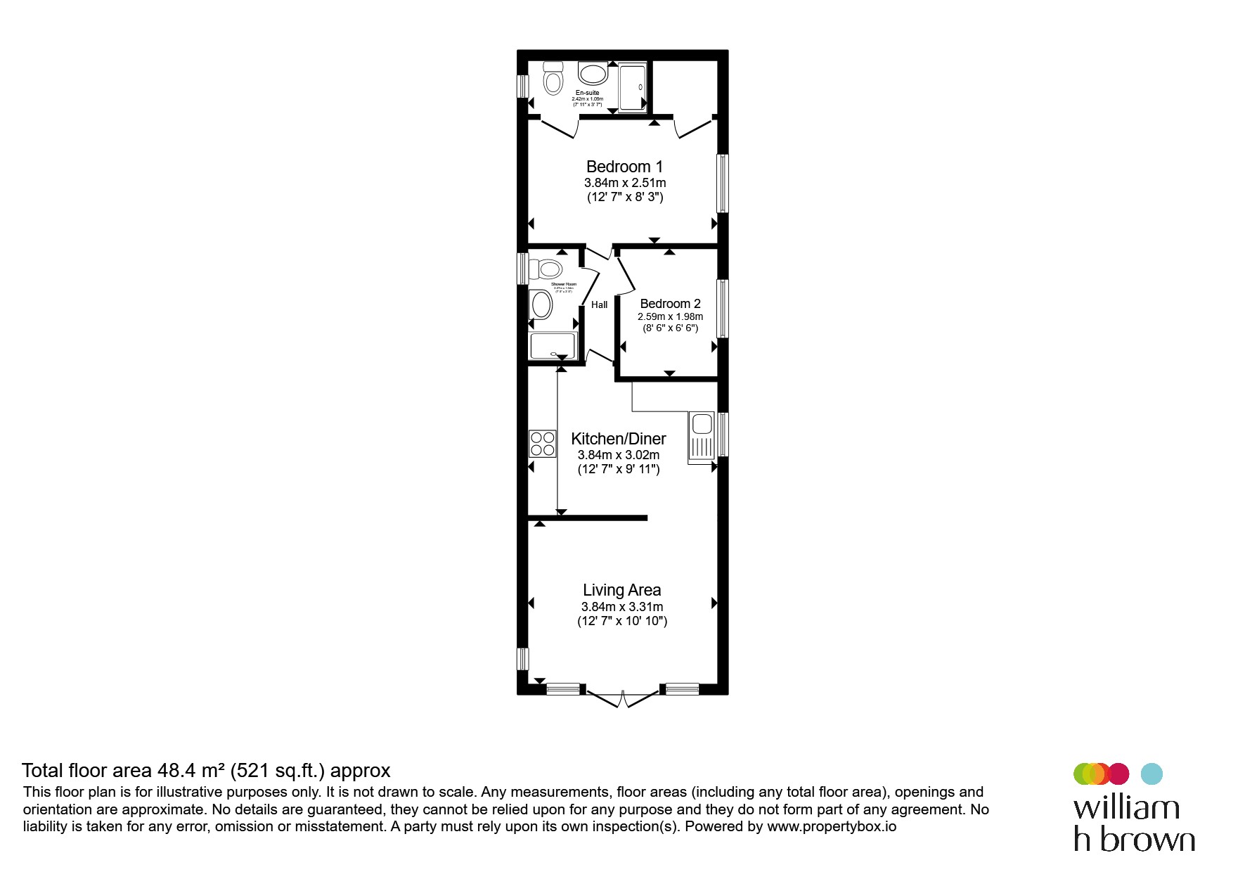 Ambleside, Witham Bank, Lincoln floorplan