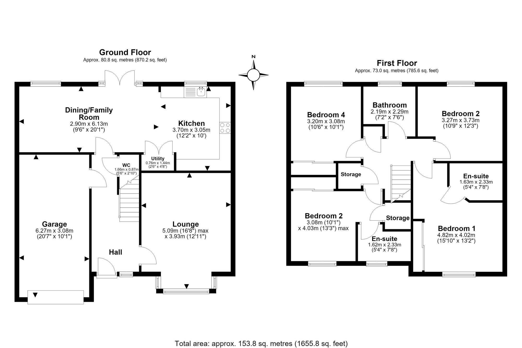 14 Rudyard Lake, Warrington floorplan