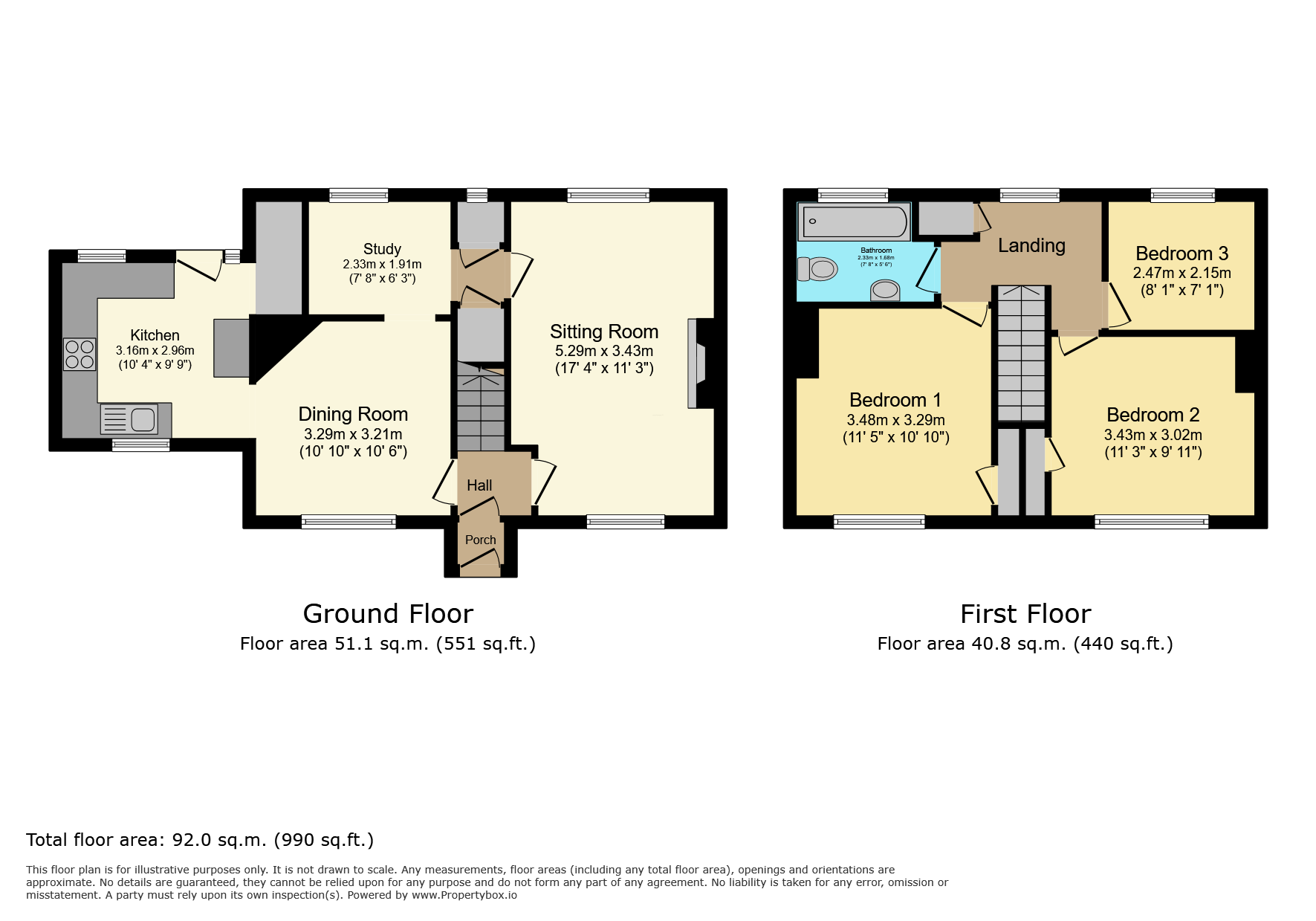 1, Rectory Close, Braunton floorplan