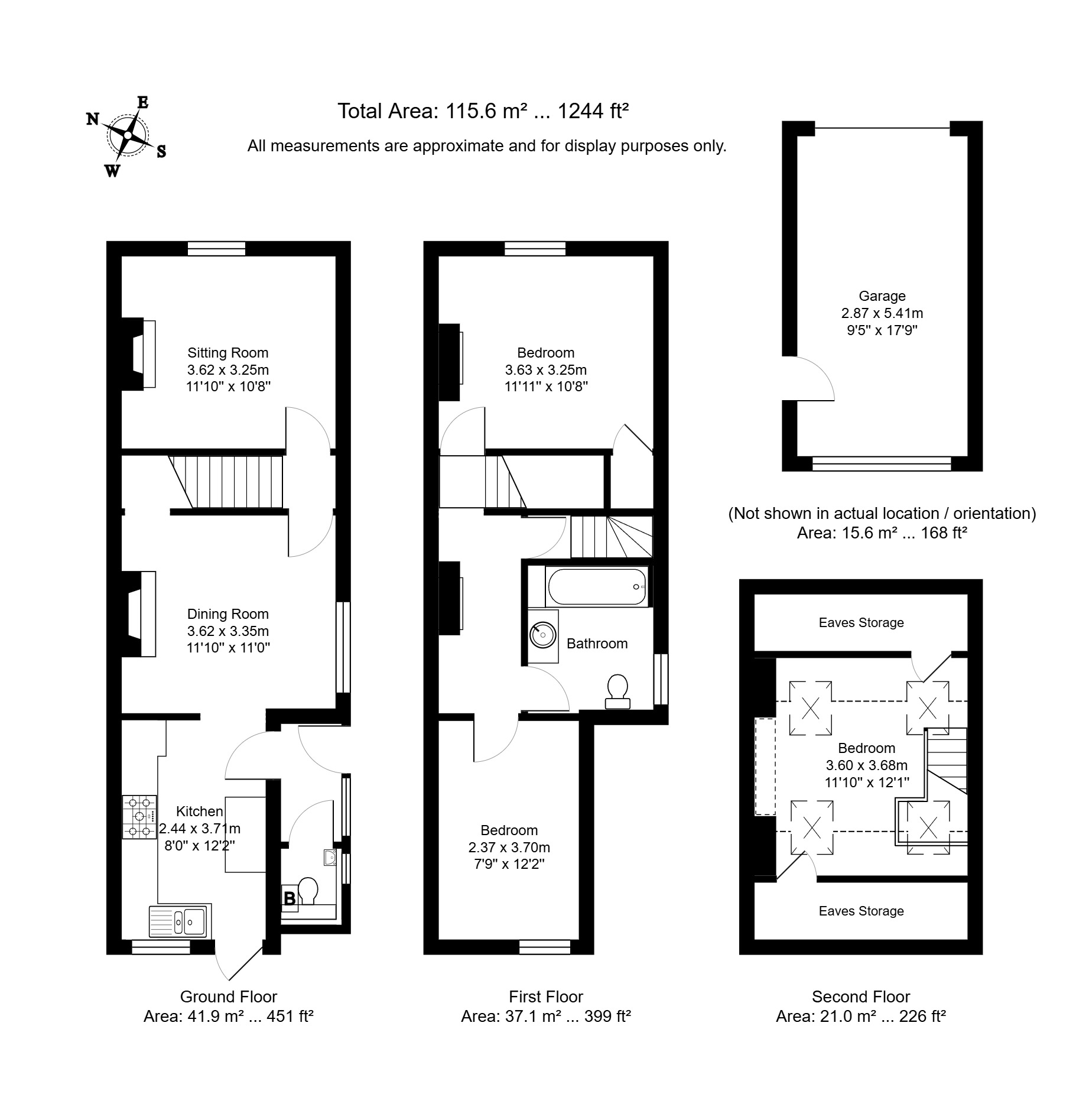 1 Pendril Place, Cockmount Lane floorplan