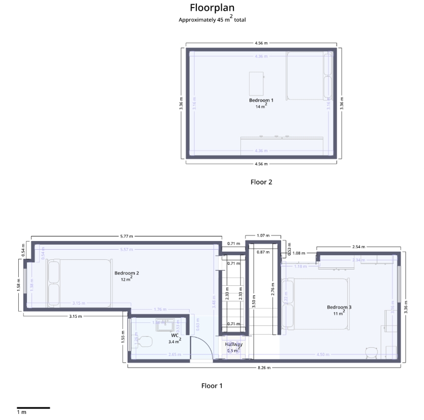 Brambling Road, Leicester floorplan