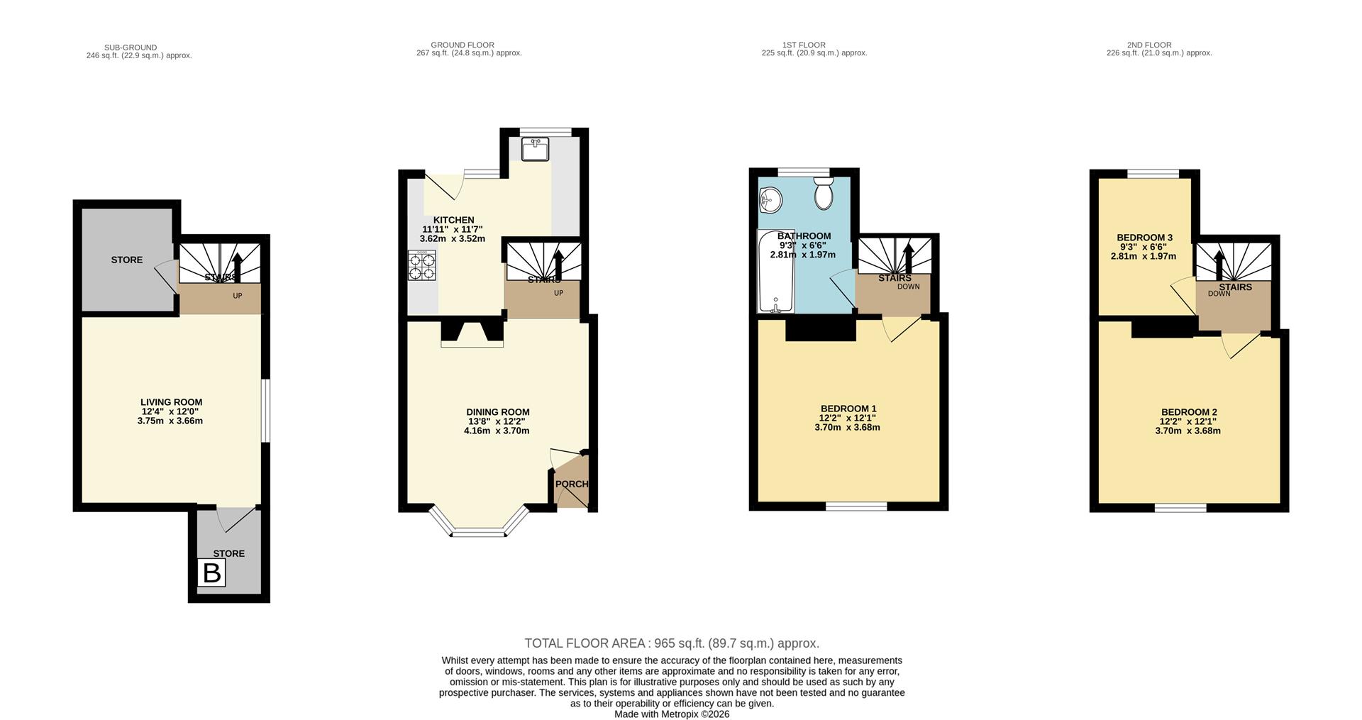 32, Hibernia Street, Ramsgate floorplan