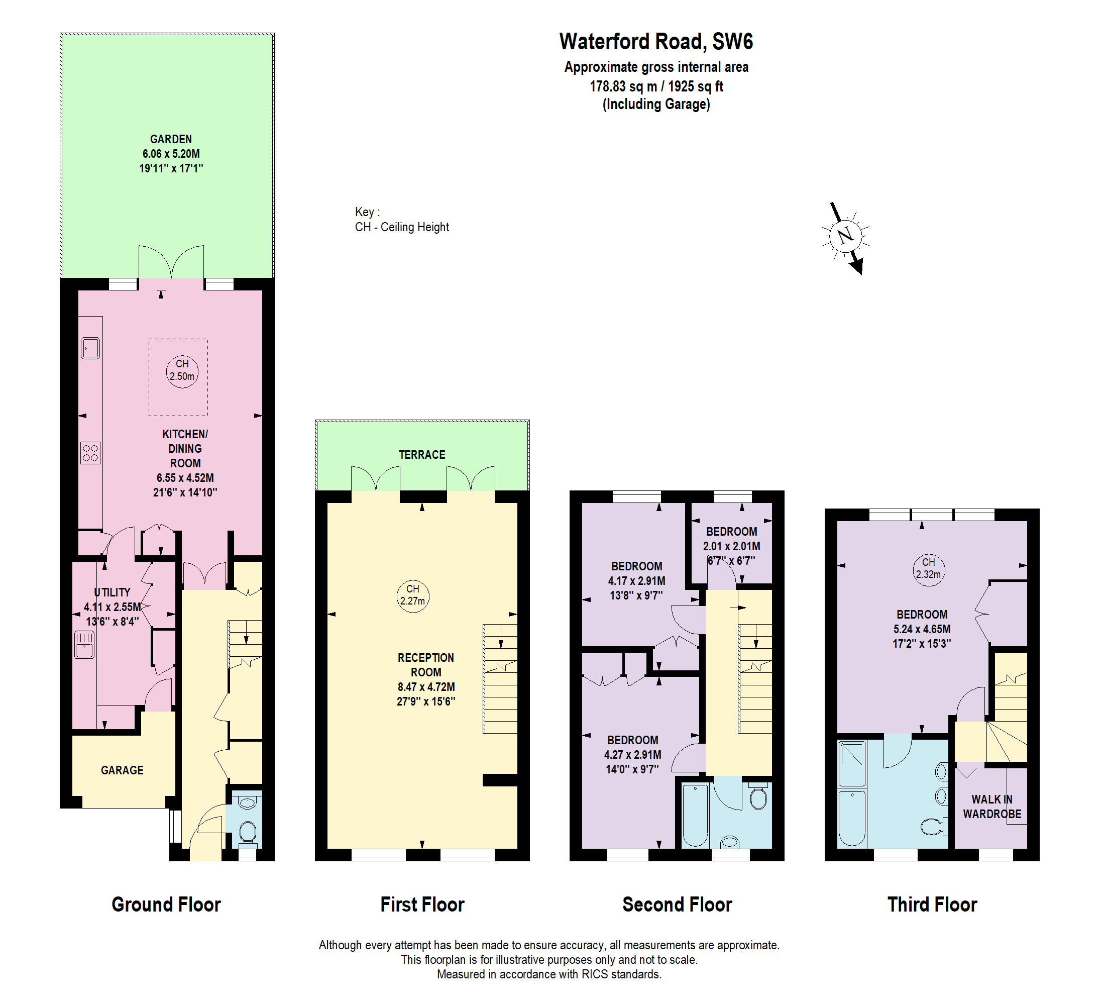 76, Waterford Road, London floorplan