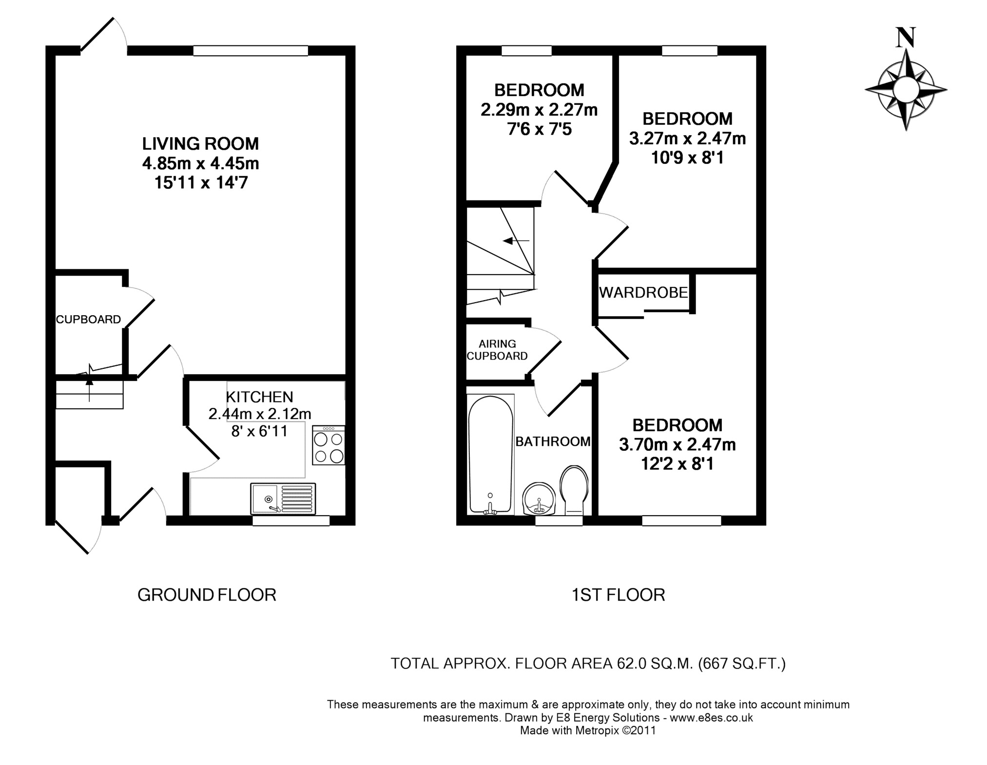 3 Bedrooms End terrace house to rent in Gibson Close, Abingdon OX14