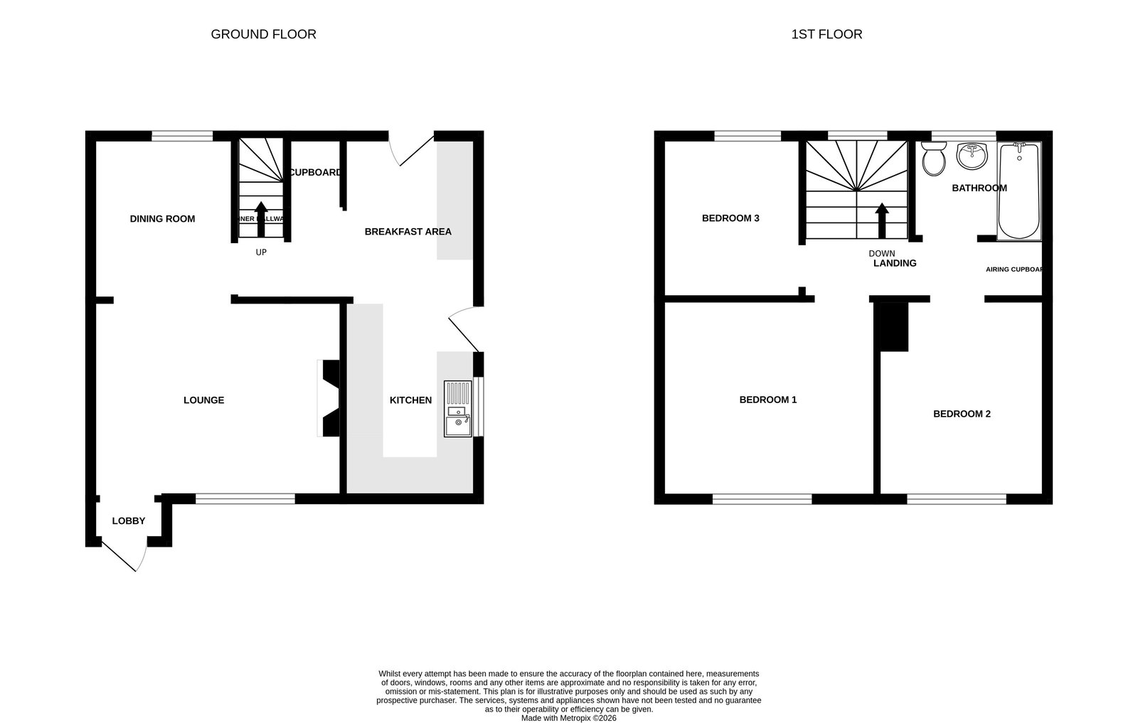 32, Berry Close, Exmouth floorplan