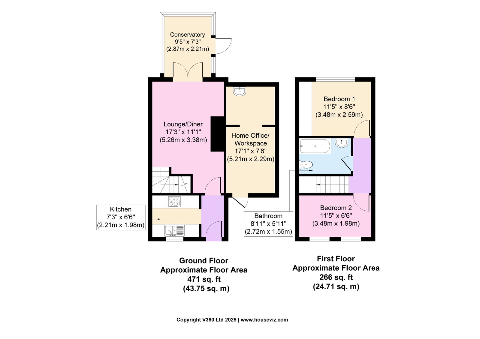 8, Elmtree Grove, Prenton floorplan