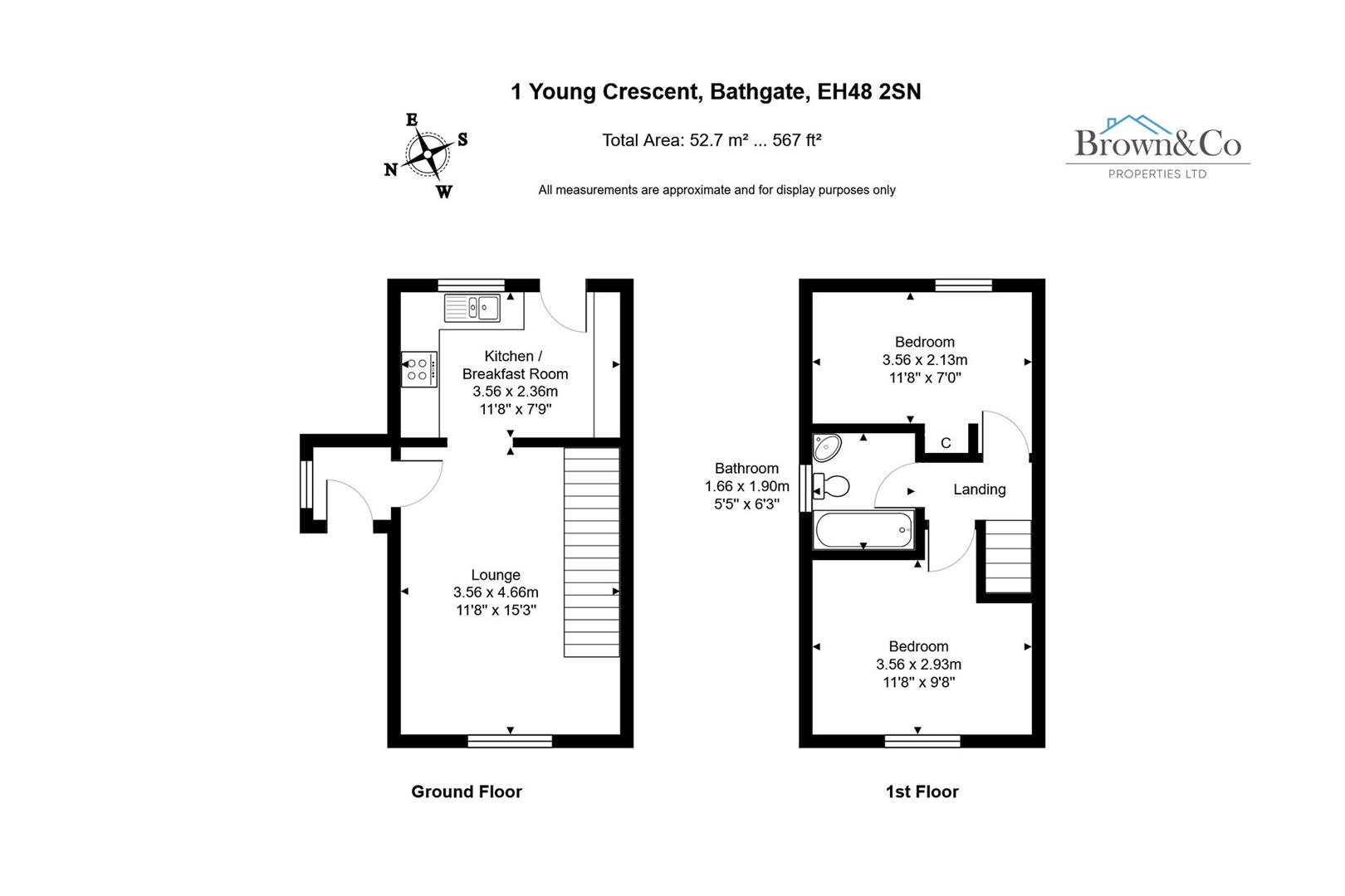 1, Young Crescent, Bathgate floorplan