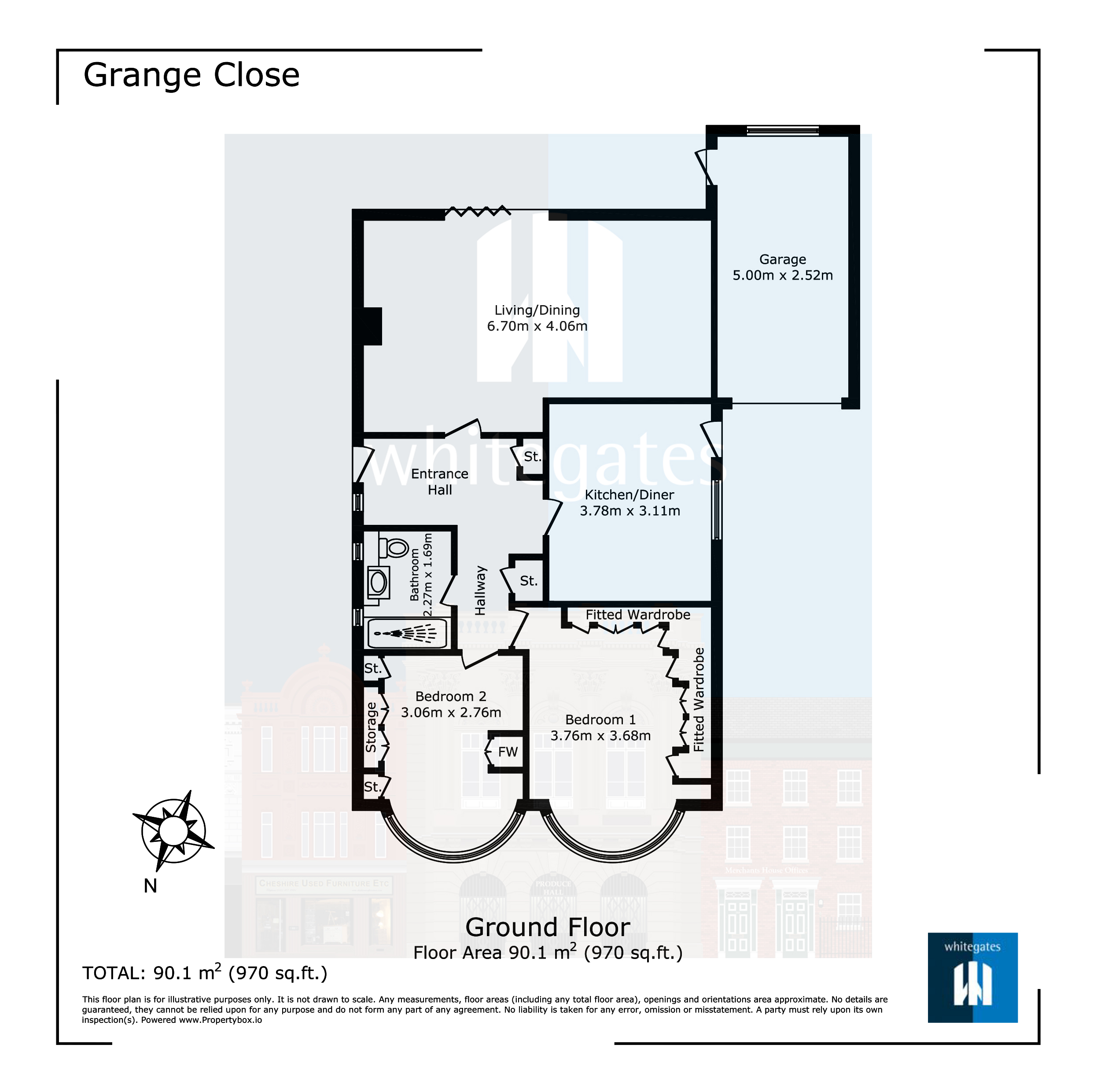 15, Grange Close, West Yorkshire floorplan