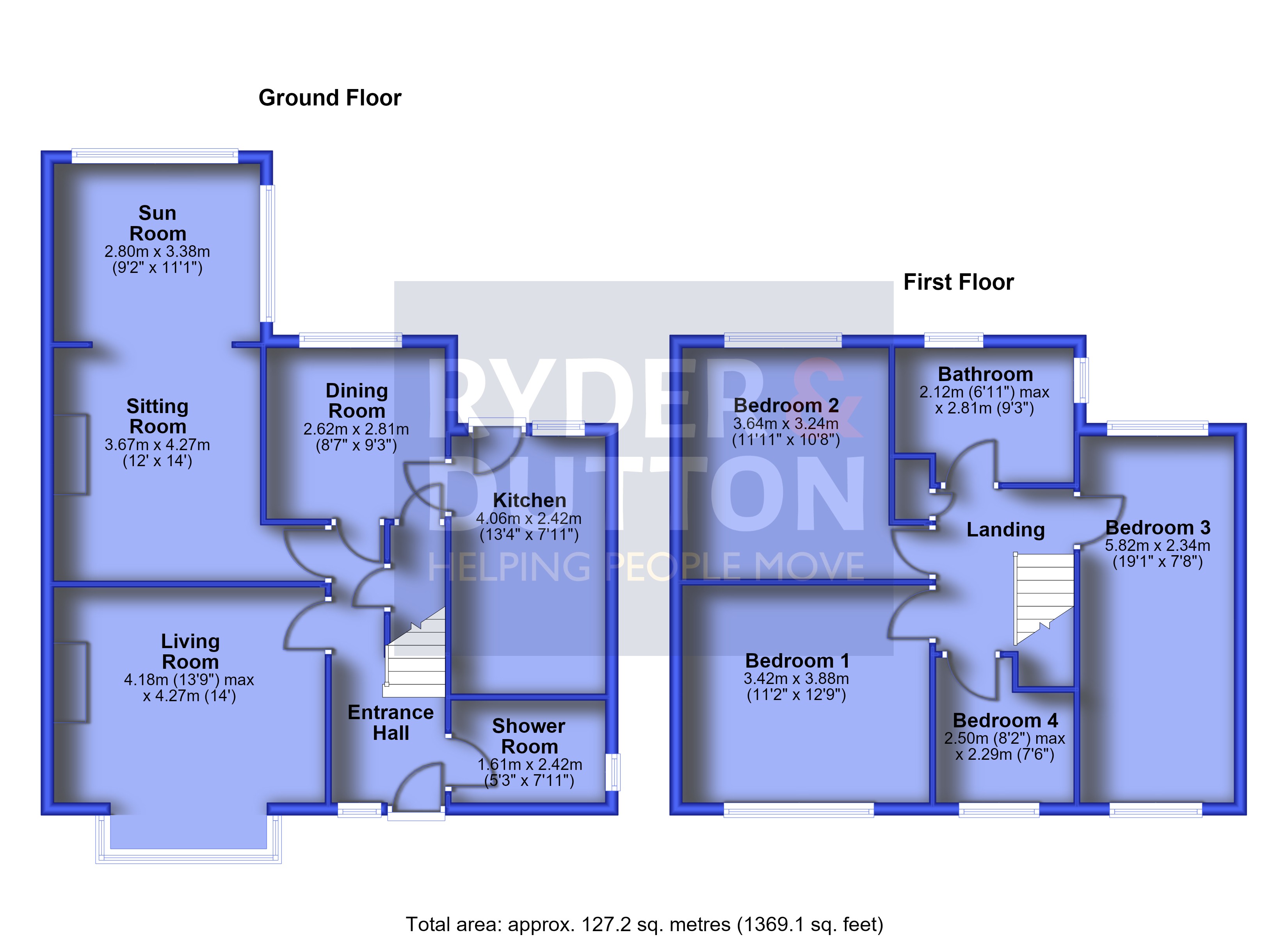 122, Goldington Avenue, West Yorkshire floorplan