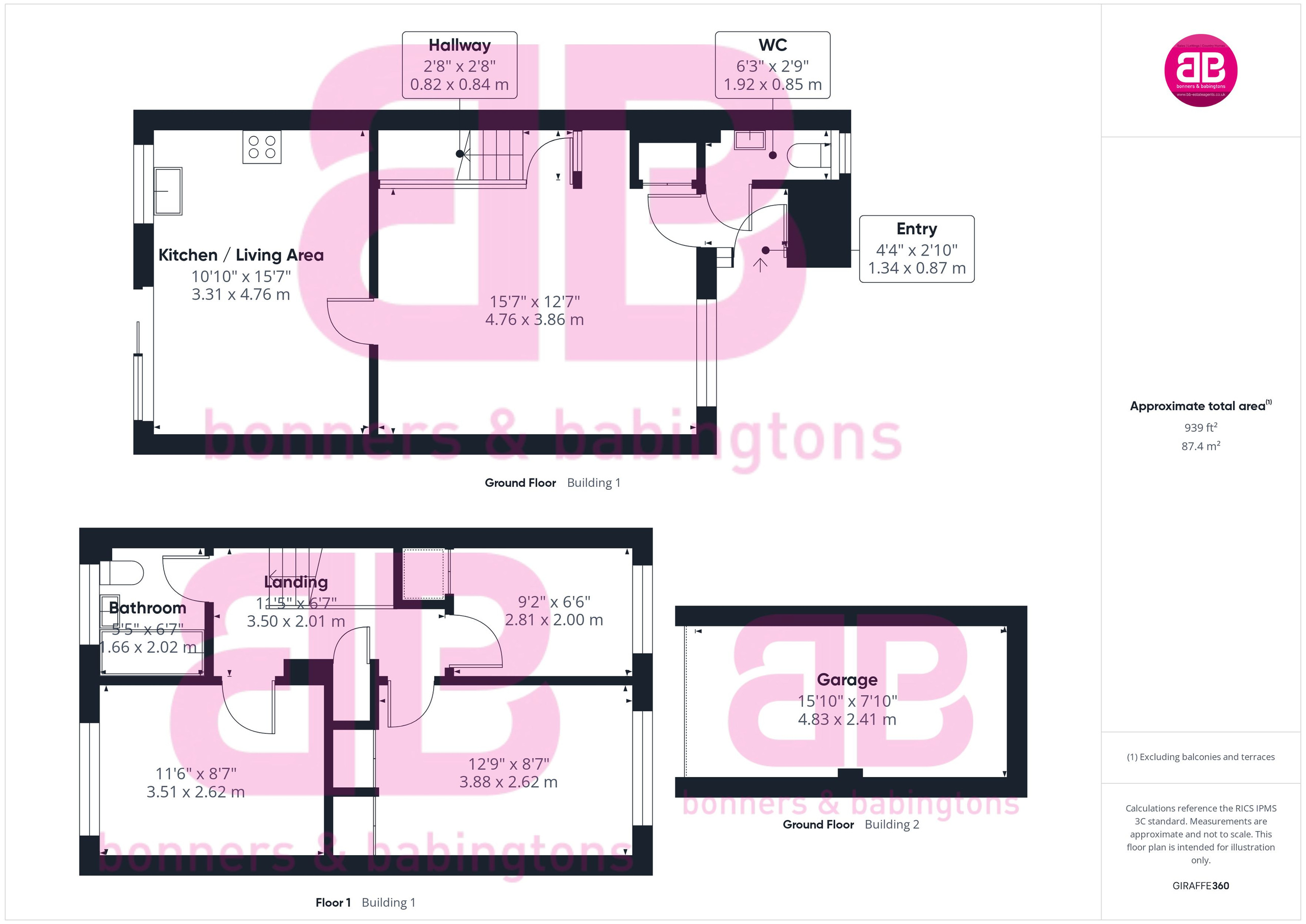 16 Estover Way, Chinnor floorplan
