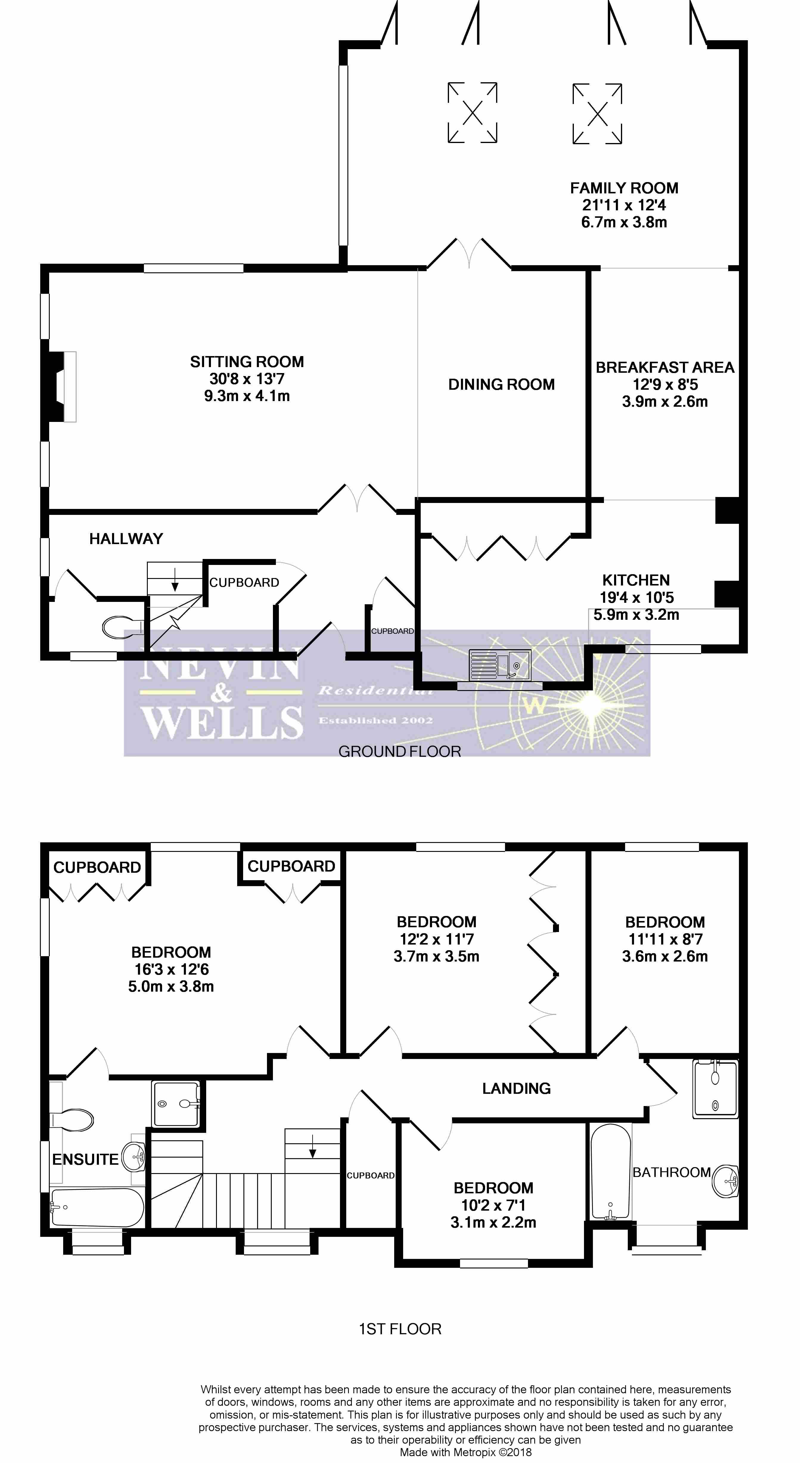 4 Bedrooms Detached house for sale in Kingswood Riase, Englefield Green TW20