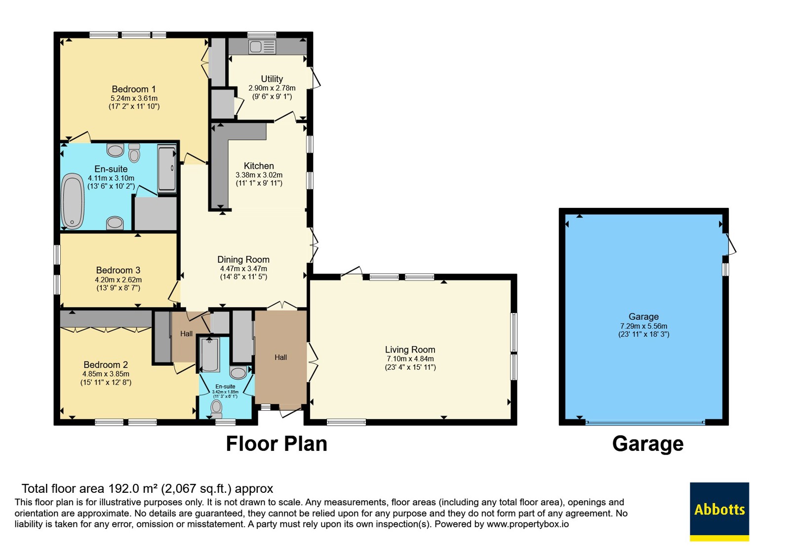 Wenham Lane, Colchester floorplan