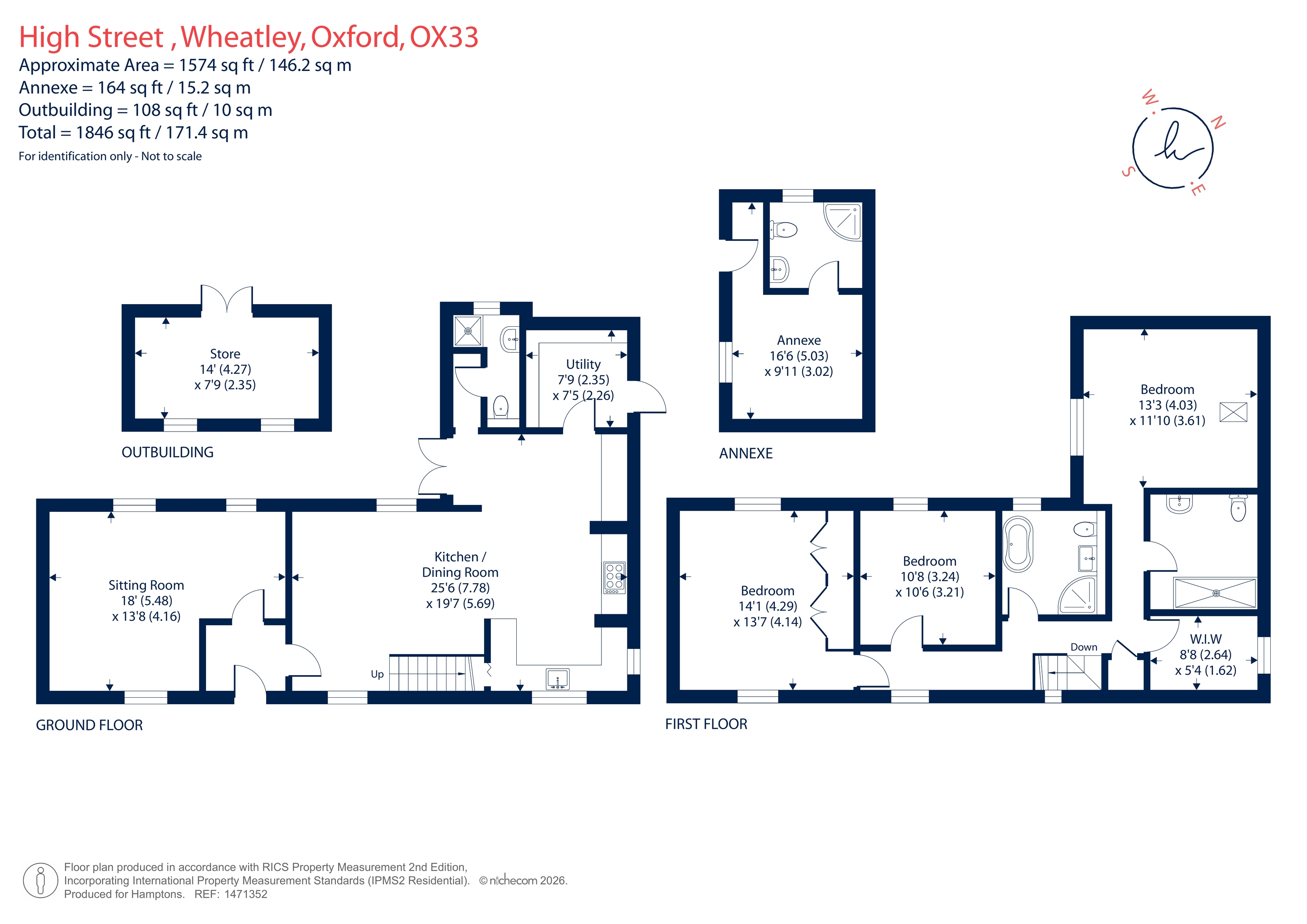 109, High Street, Oxford floorplan