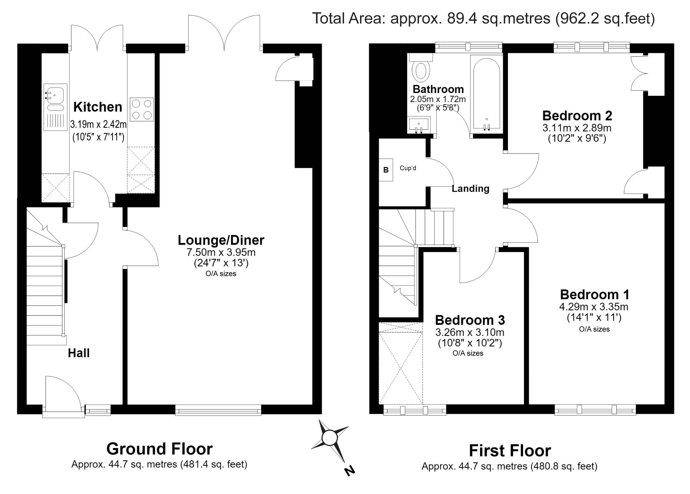 27, Gilmerton Dykes Place, Edinburgh floorplan