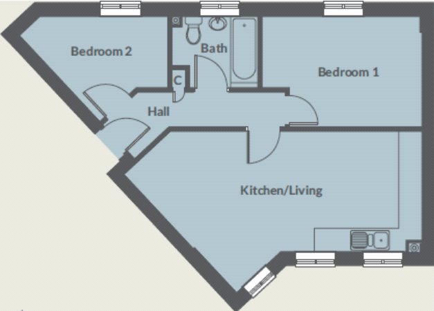 5, The Courtyard, Essex floorplan