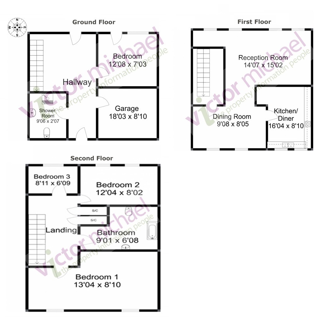 Glengall Road, Woodford Green floorplan