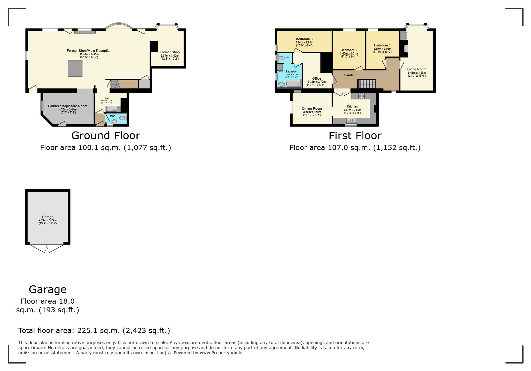 3, The Chantry, Bromham floorplan