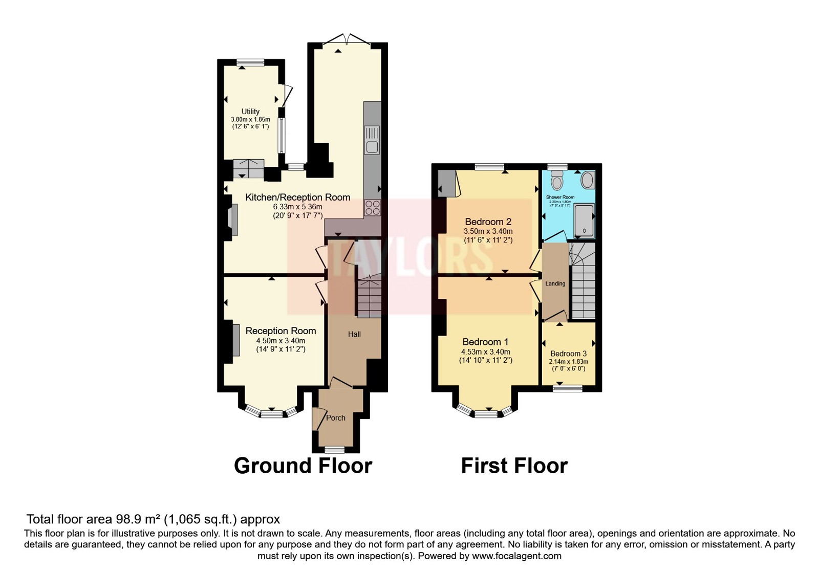 2, Norman Terrace, Newport floorplan