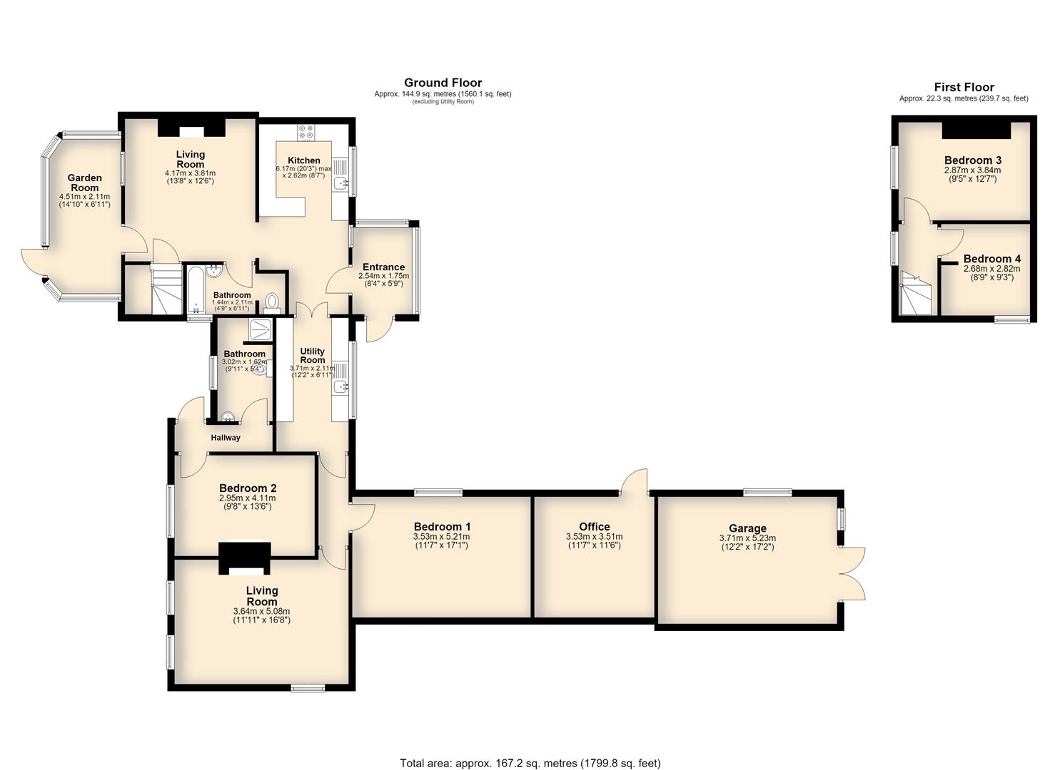 5, Stud Cottages, Riddlesworth floorplan