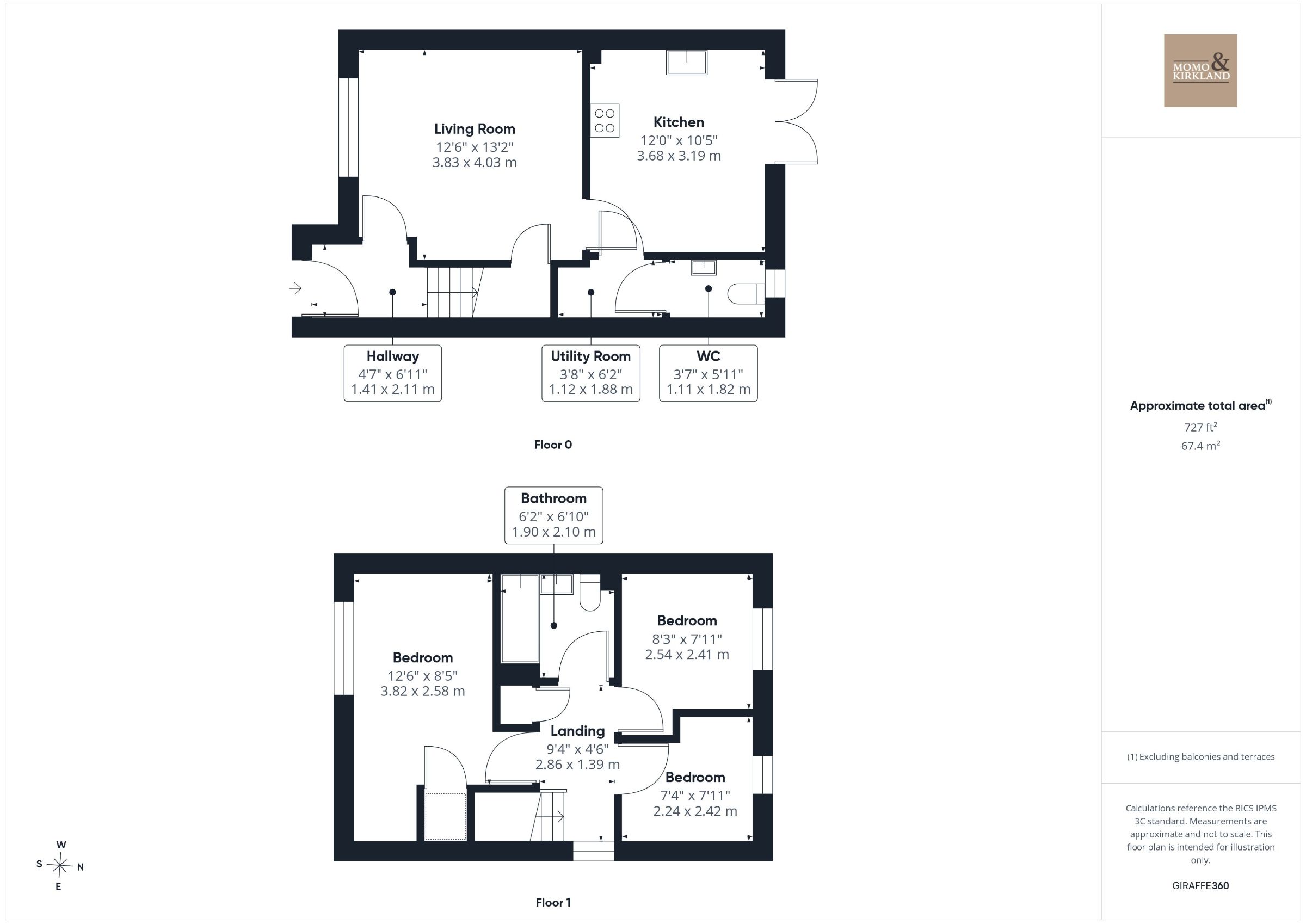 5, Harfield Drive, Glasgow floorplan