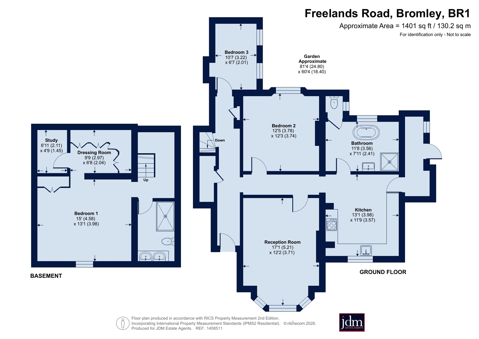 20E,, Freelands Road, Bromley floorplan