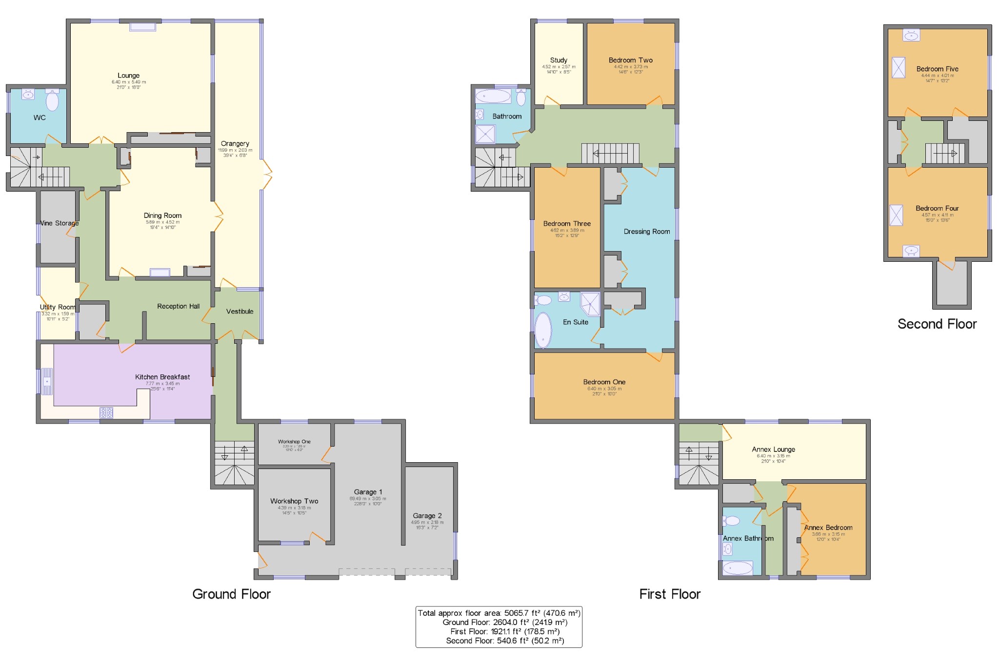 5 Bedrooms Detached house for sale in Hockerley Lane, Whaley Bridge, High Peak, Derbyshire SK23
