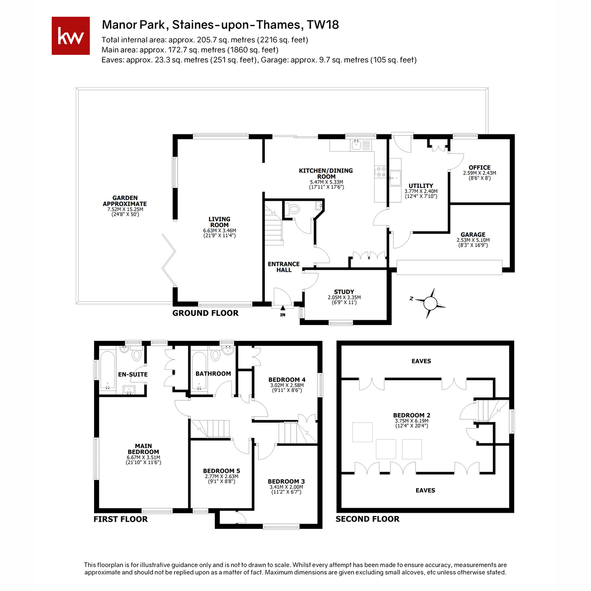 10, Manor Park, Staines-upon-thames floorplan