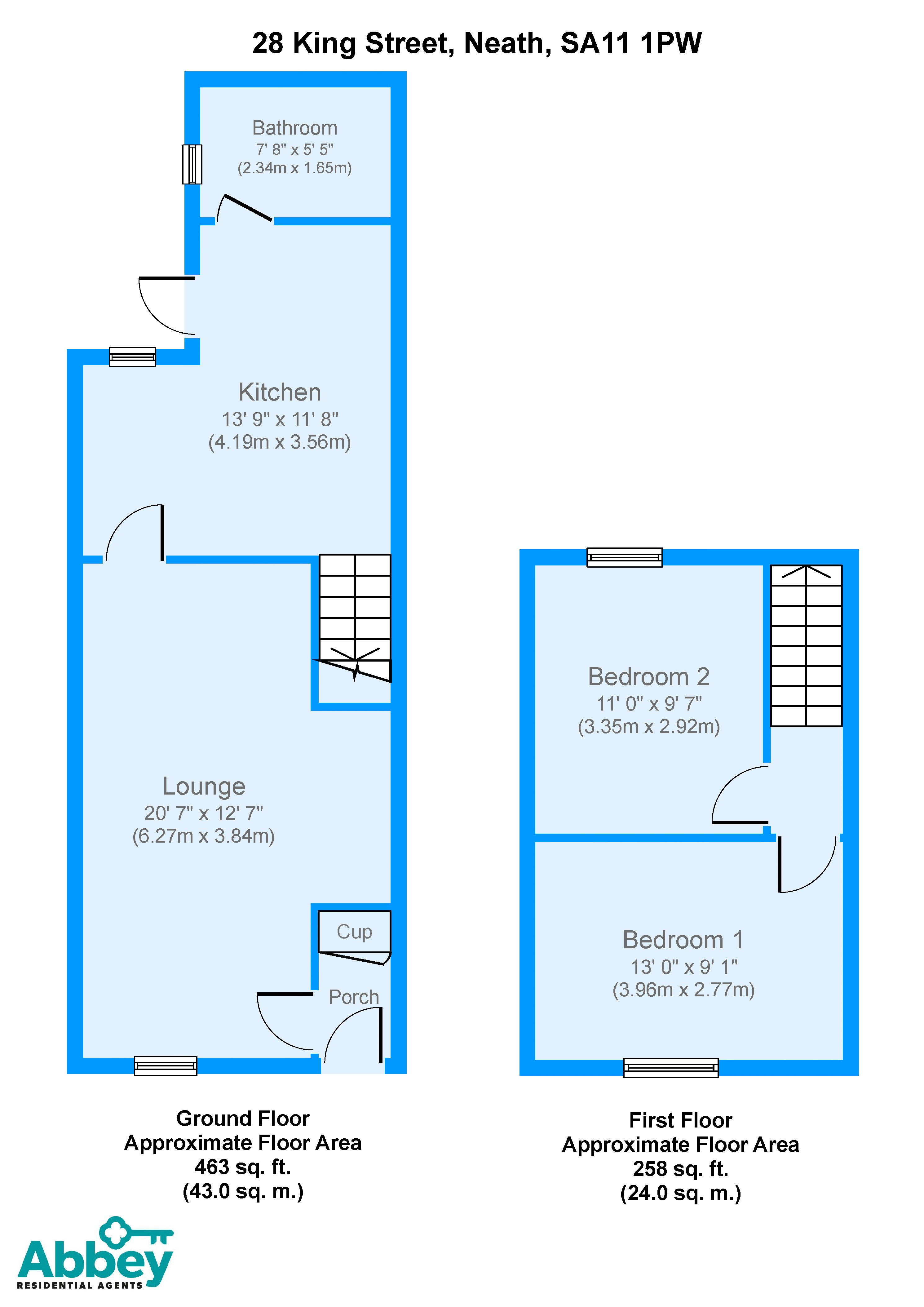 2 Bedrooms Terraced house for sale in King Street, Neath SA11