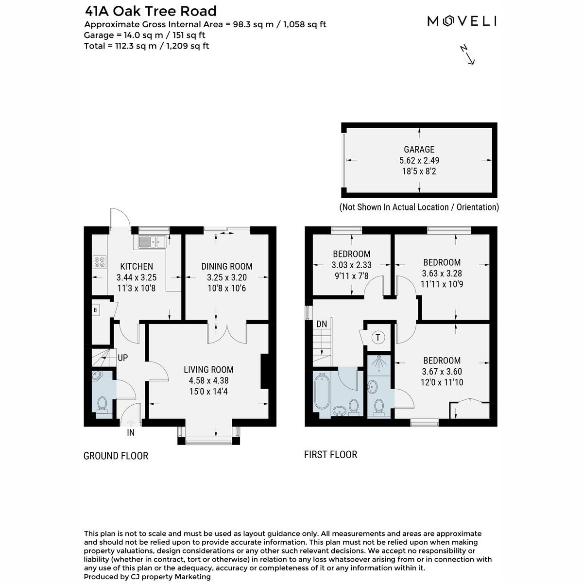 Oak Tree Road, Marlow floorplan