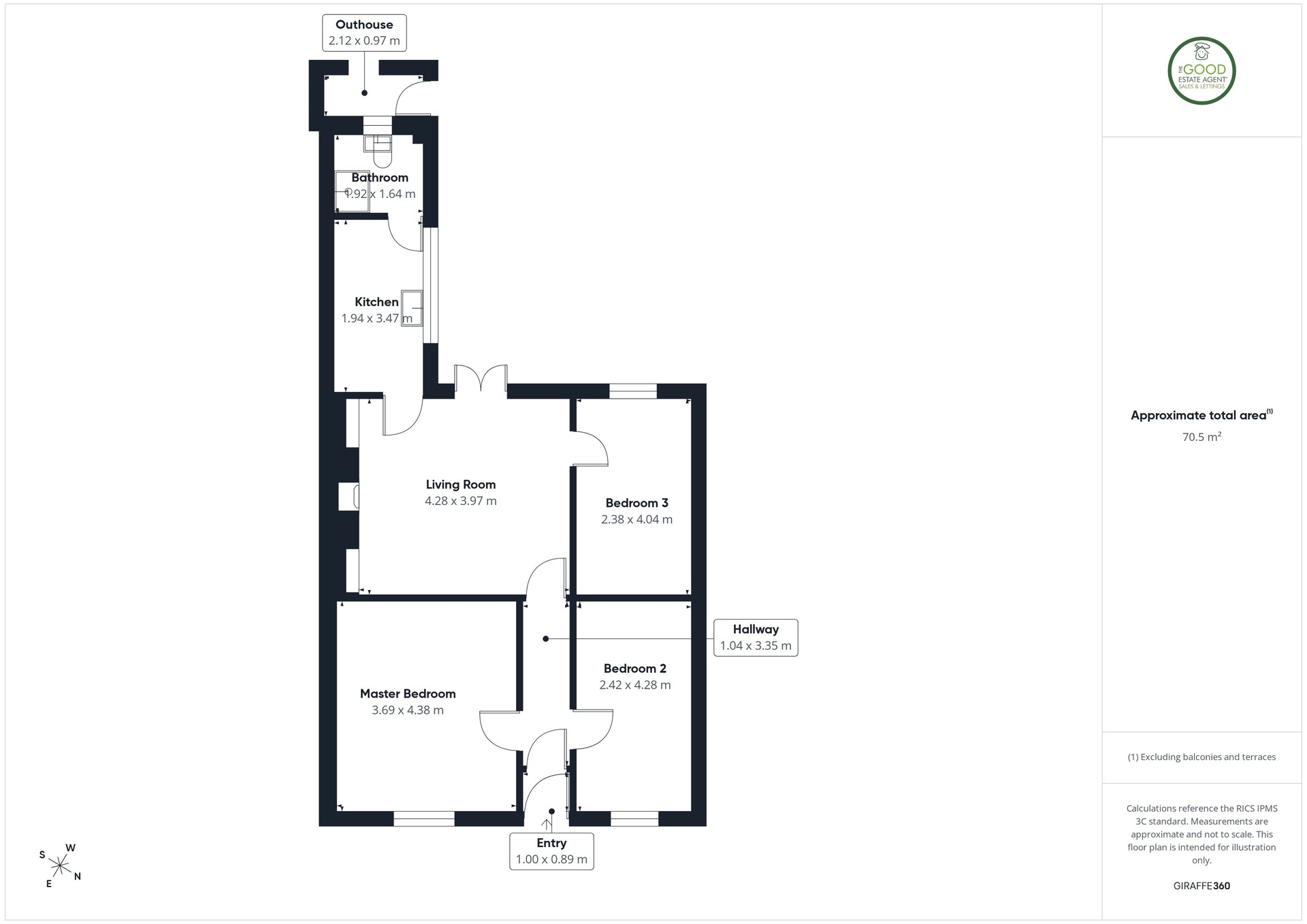 18, Westwood Street, Sunderland floorplan