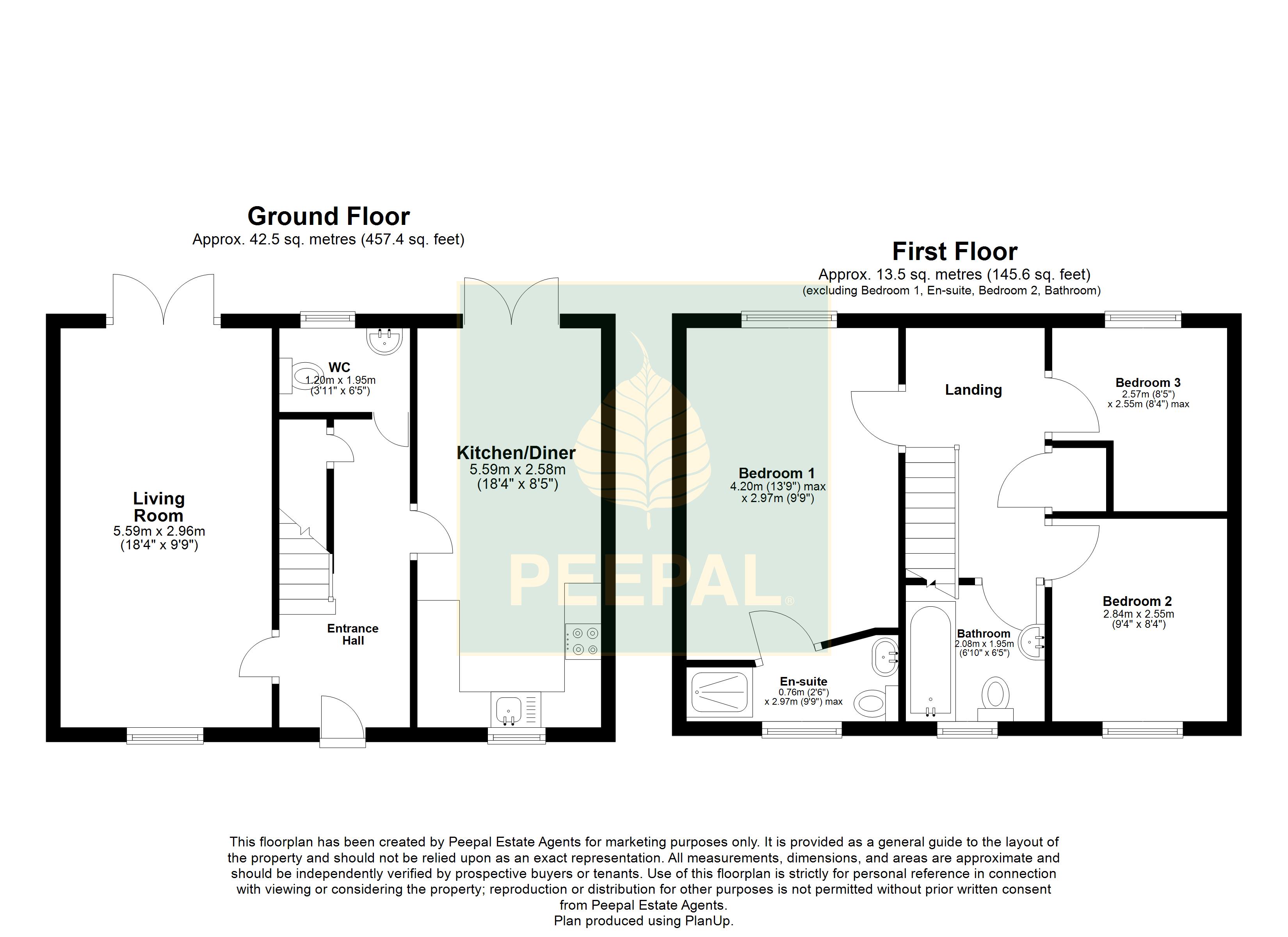 56, Finn Farm Road, Ashford floorplan