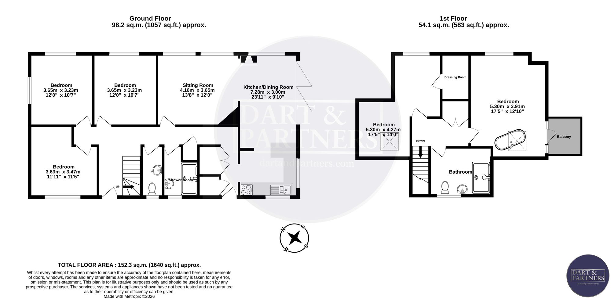15 Buckeridge Avenue, Teignmouth floorplan