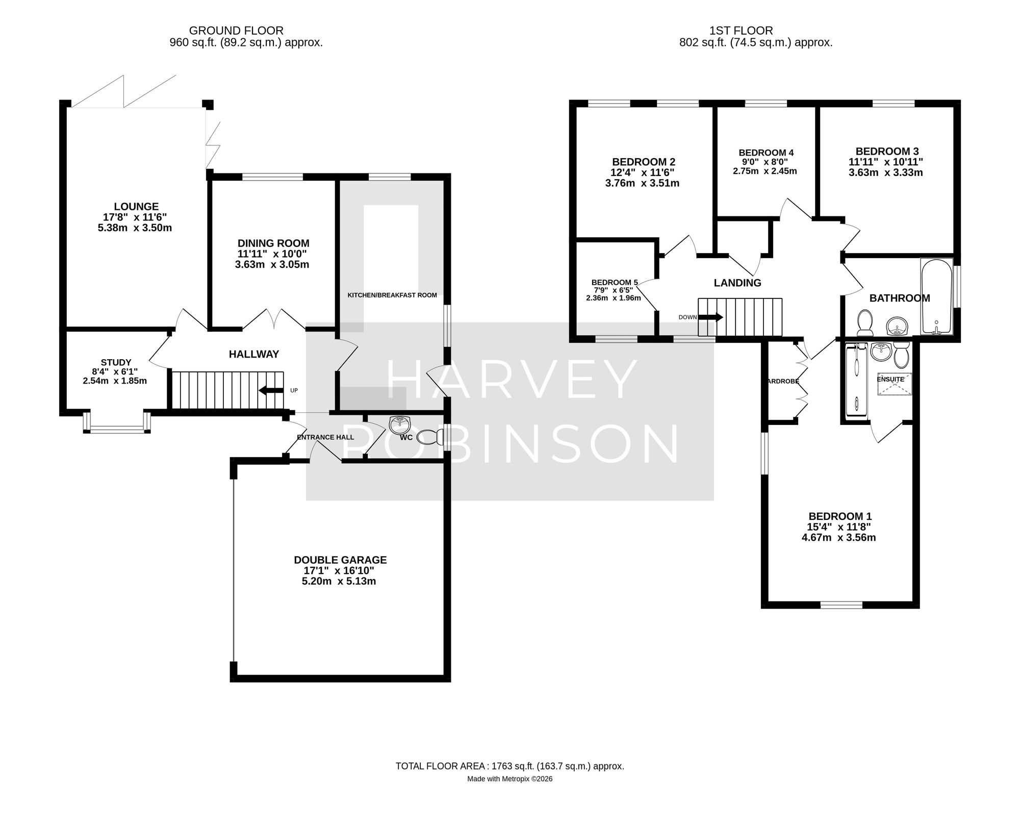 14 Hatley Close, St. Neots floorplan