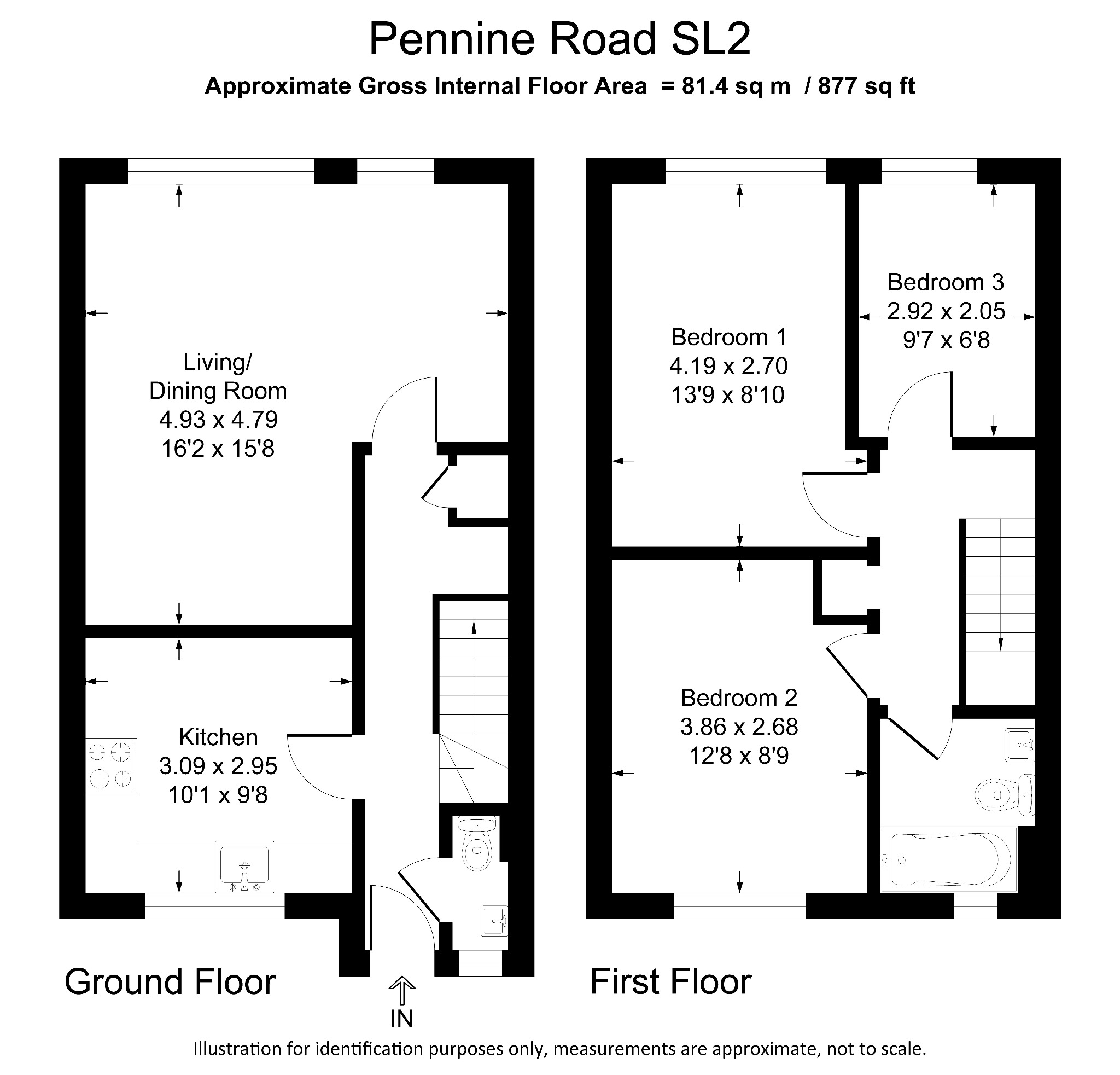56 Pennine Road, Slough floorplan