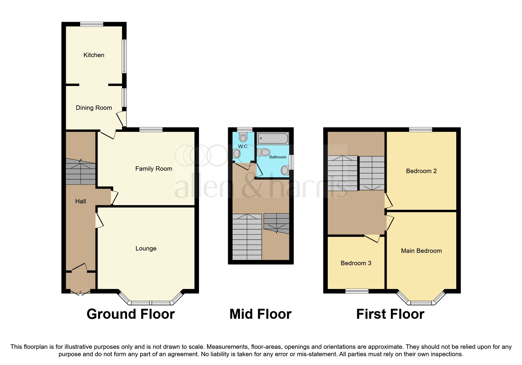 Round Riding Road, Dumbarton G82, 3 bedroom semidetached house for