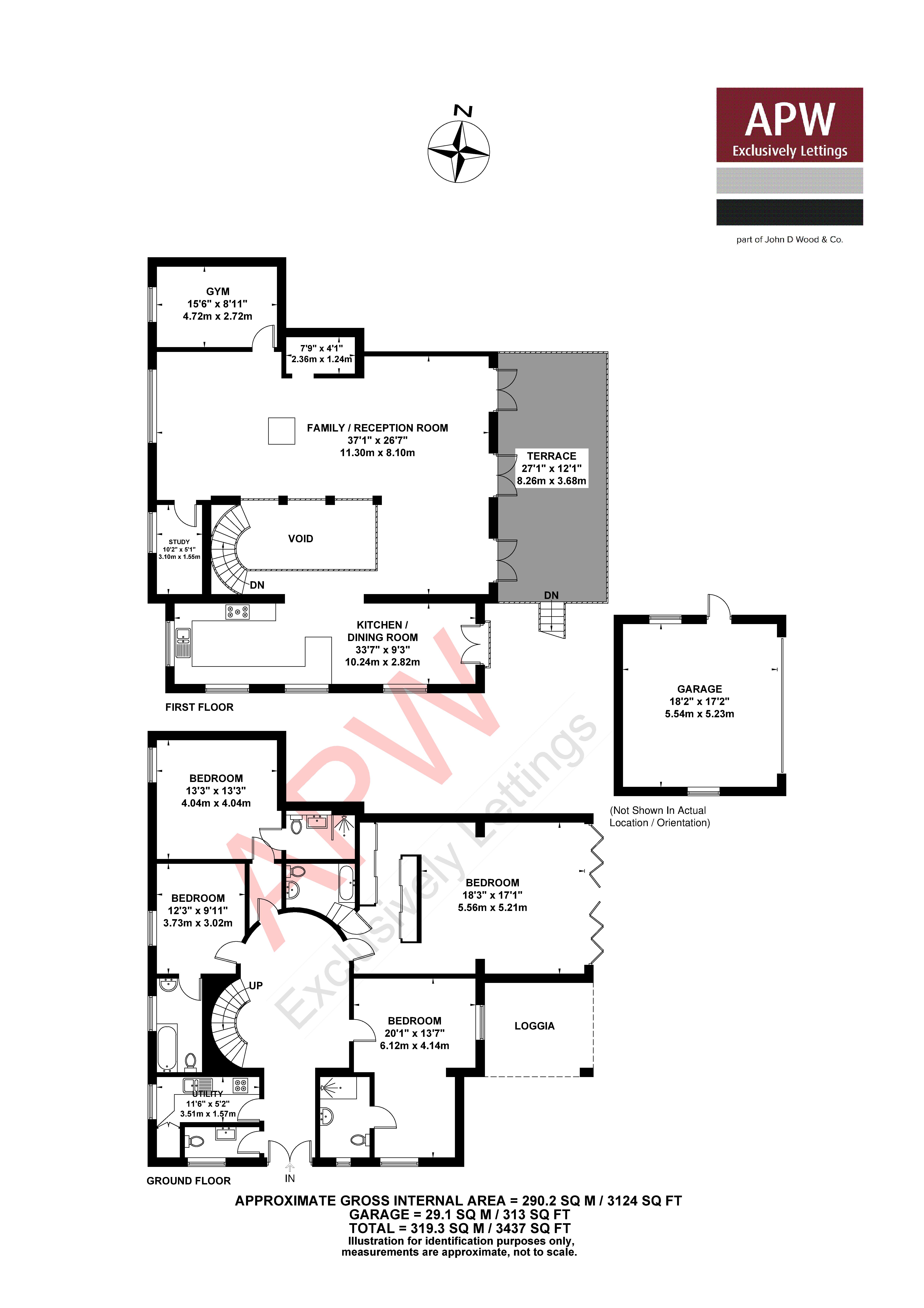 25A,, Ottershaw Park, Chertsey floorplan