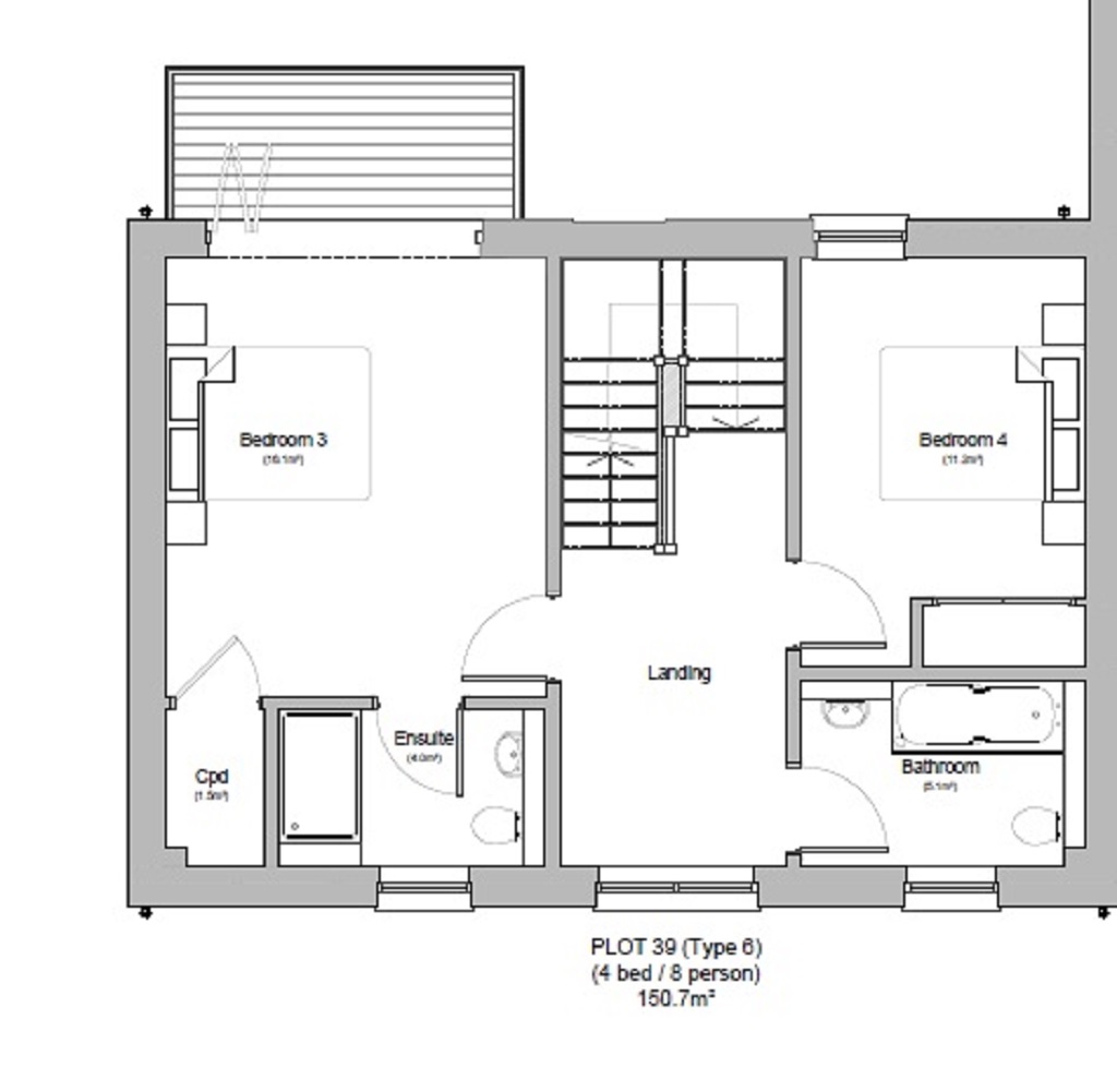 Plot 39, Guston Heights, Dover floorplan