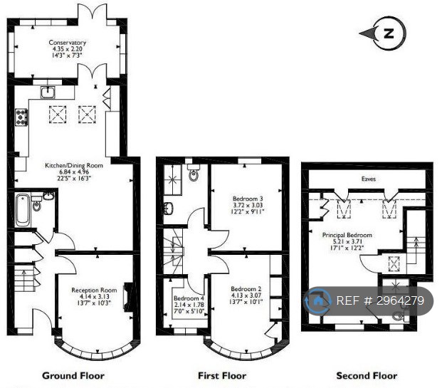 Hodder Drive, Perivale, Greenford floorplan