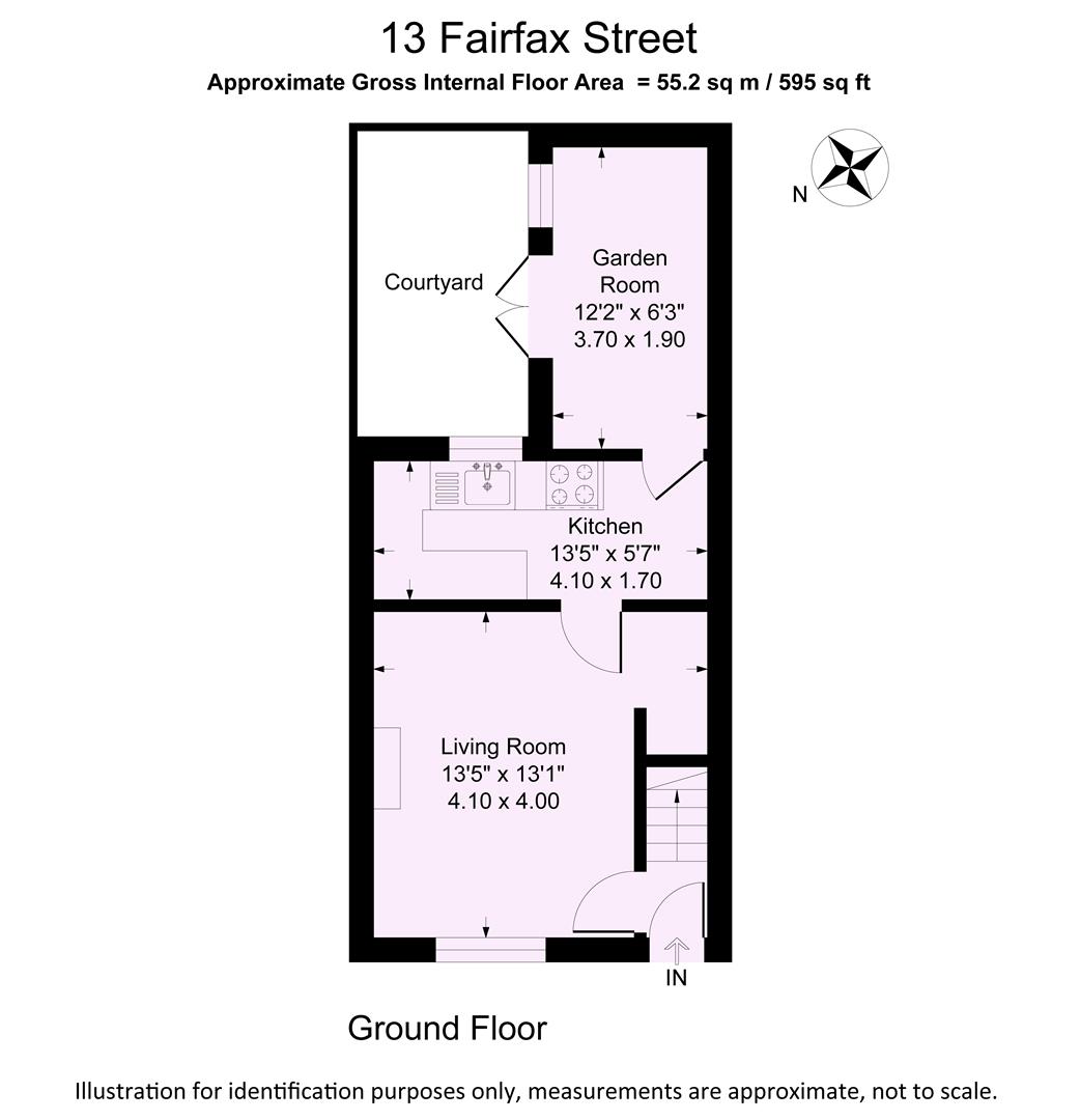 13, Fairfax Street, York floorplan