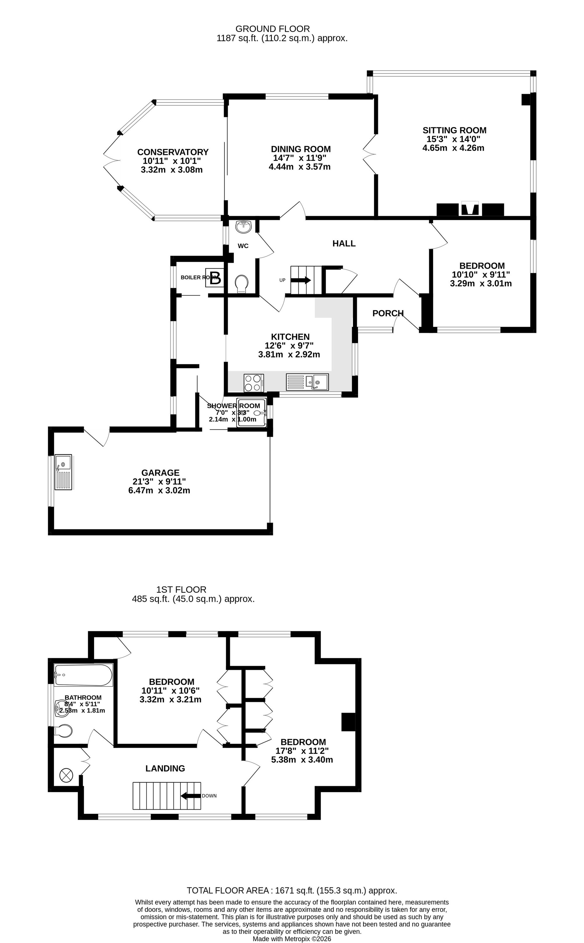 4, Castle View Park, Mawnan Smith, TR11 floorplan