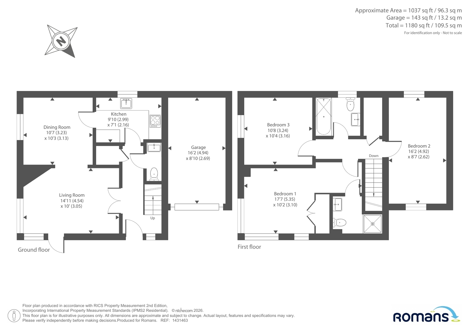 27, Marston Gate, Hampshire floorplan