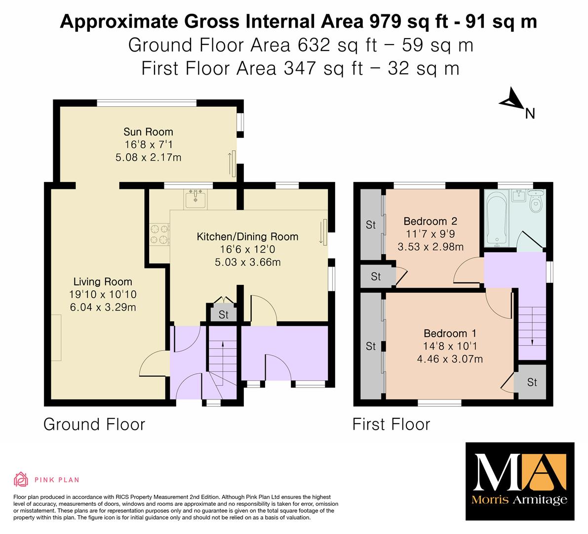 55, St. Wendreds Way, Newmarket floorplan
