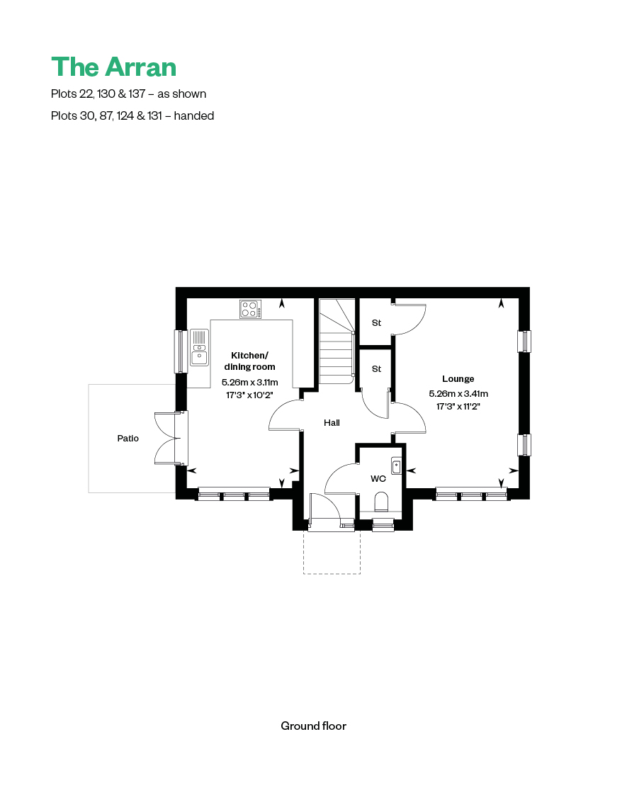137, Off Charlesfield Road, Livingston, Eh54 7Gw floorplan
