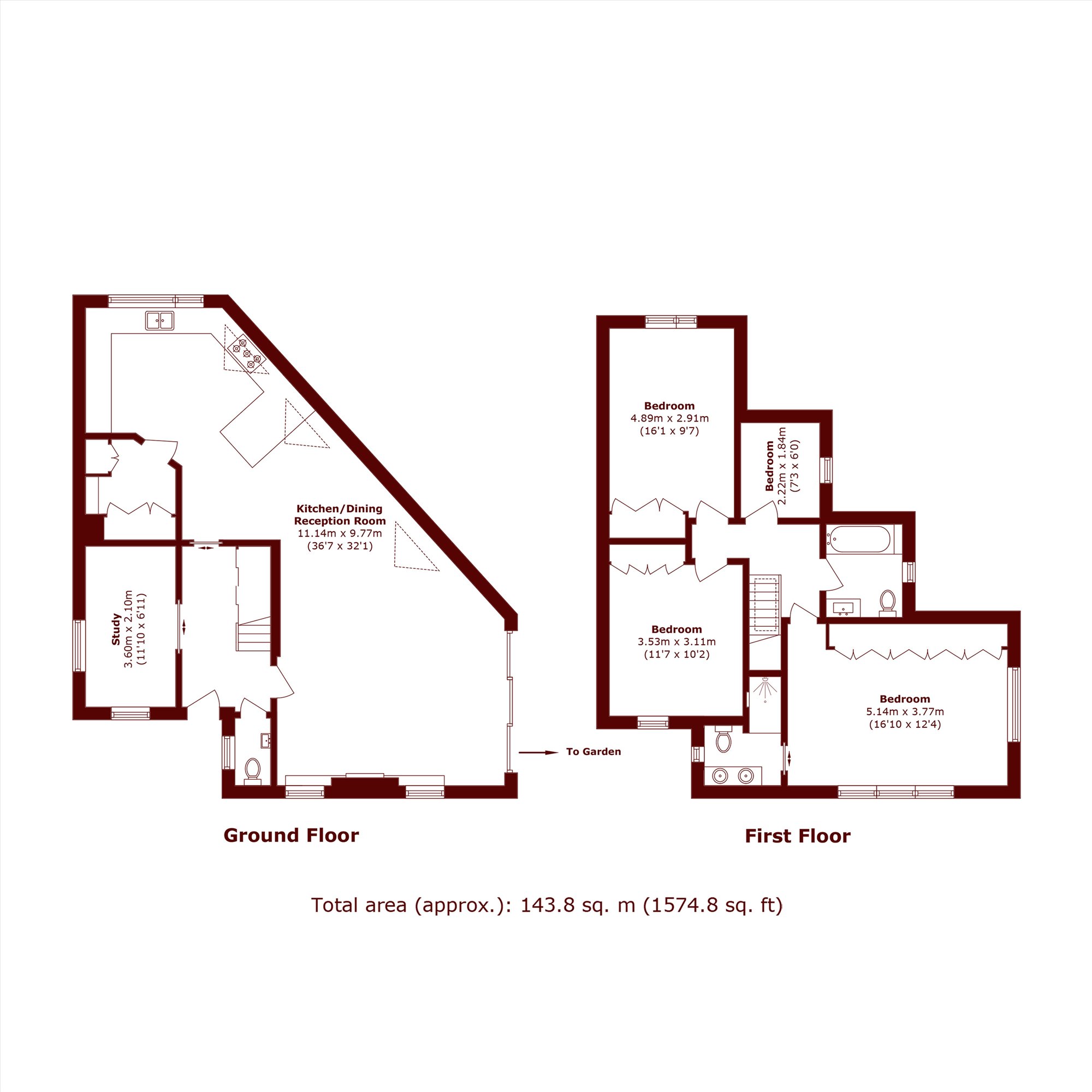 227, New Park Road, London floorplan