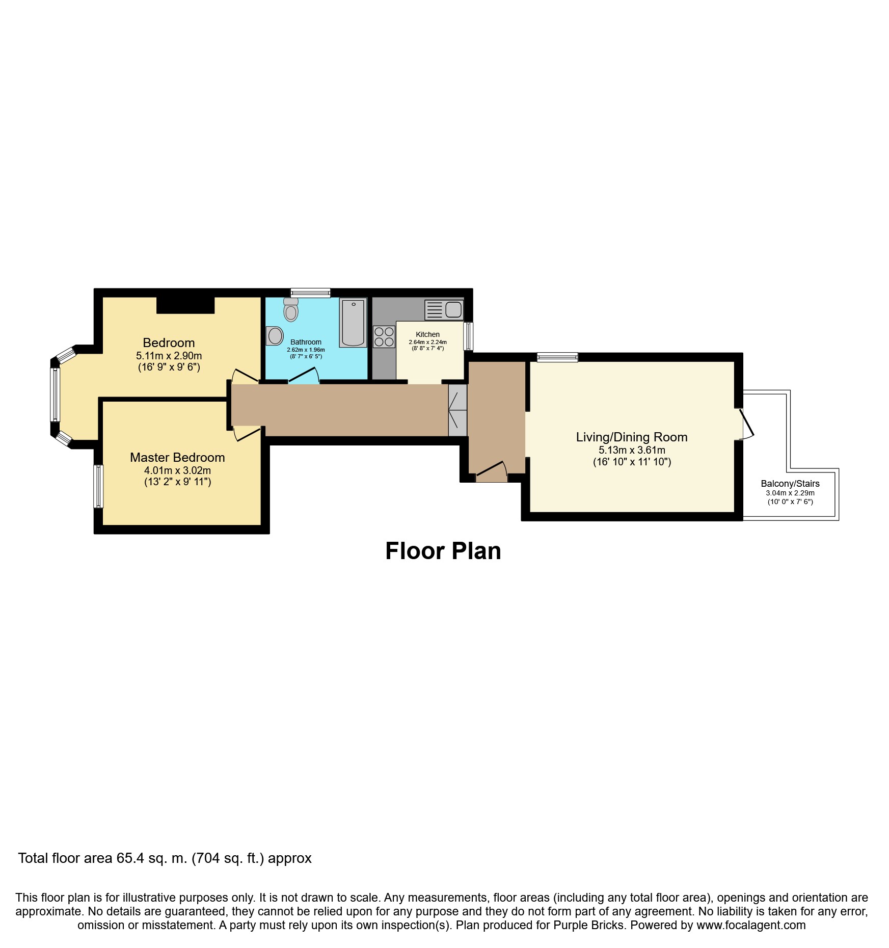 2 Bedrooms Flat for sale in Priory Avenue, Hastings TN34