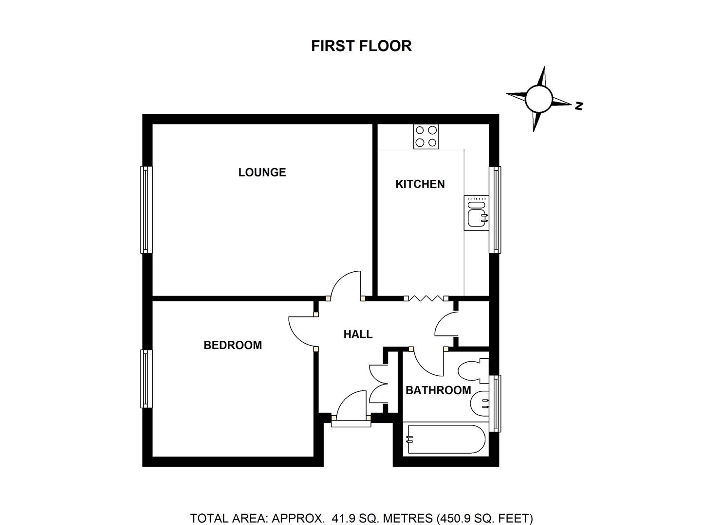 1 Bedrooms Flat to rent in Lower Northfield, Banstead SM7