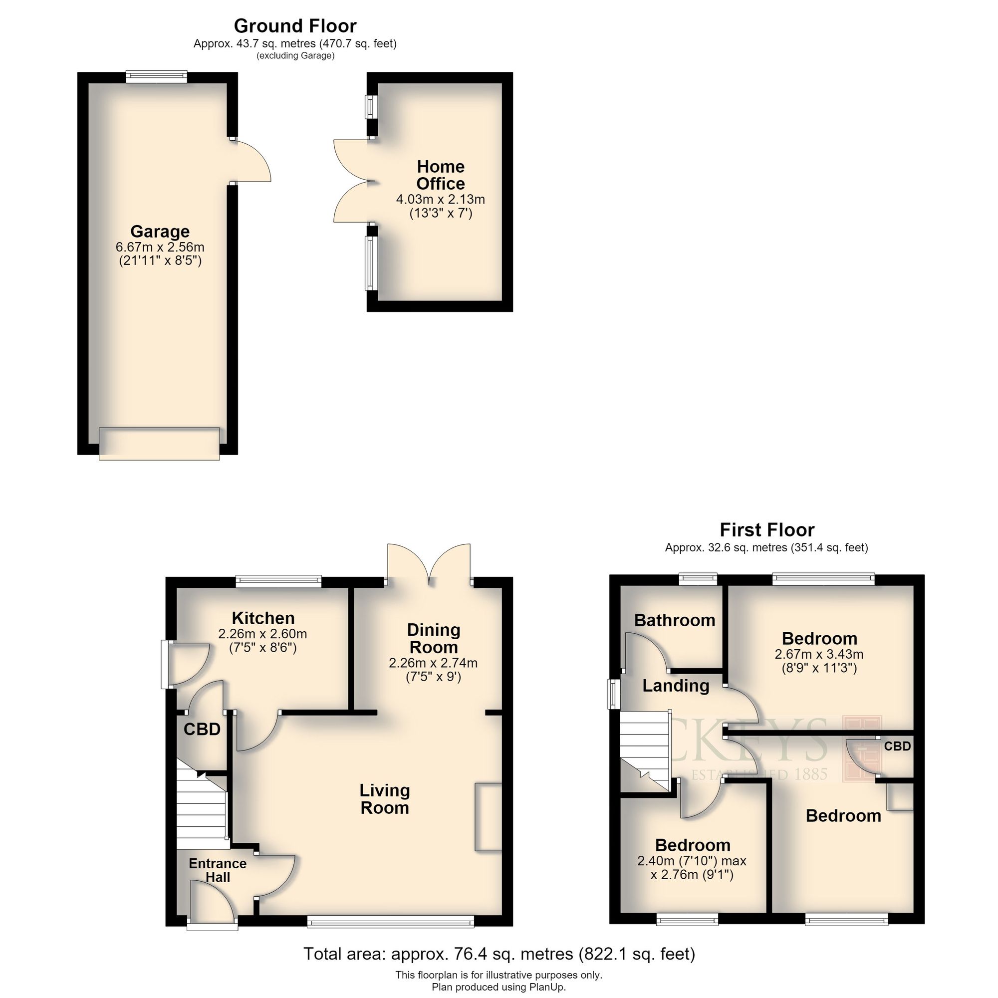36 Coles Road, Cambridge floorplan
