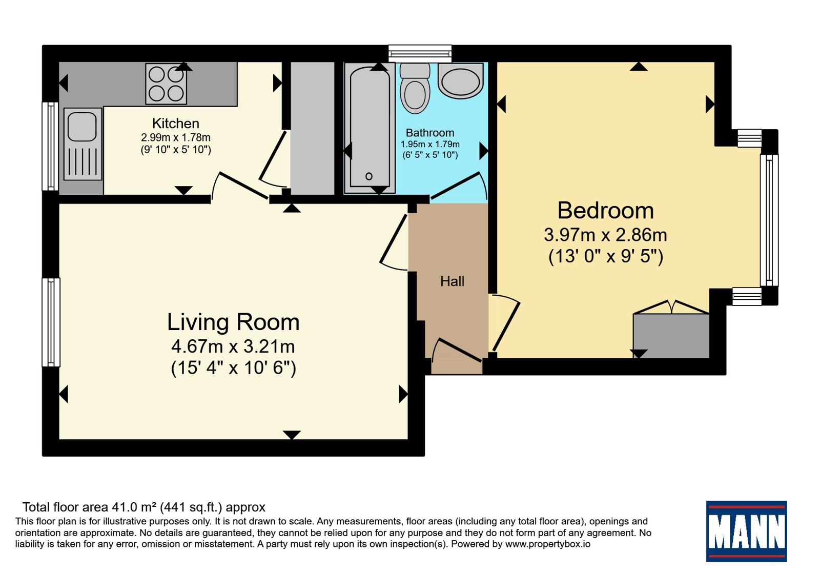55, Brunel Road, Southampton floorplan